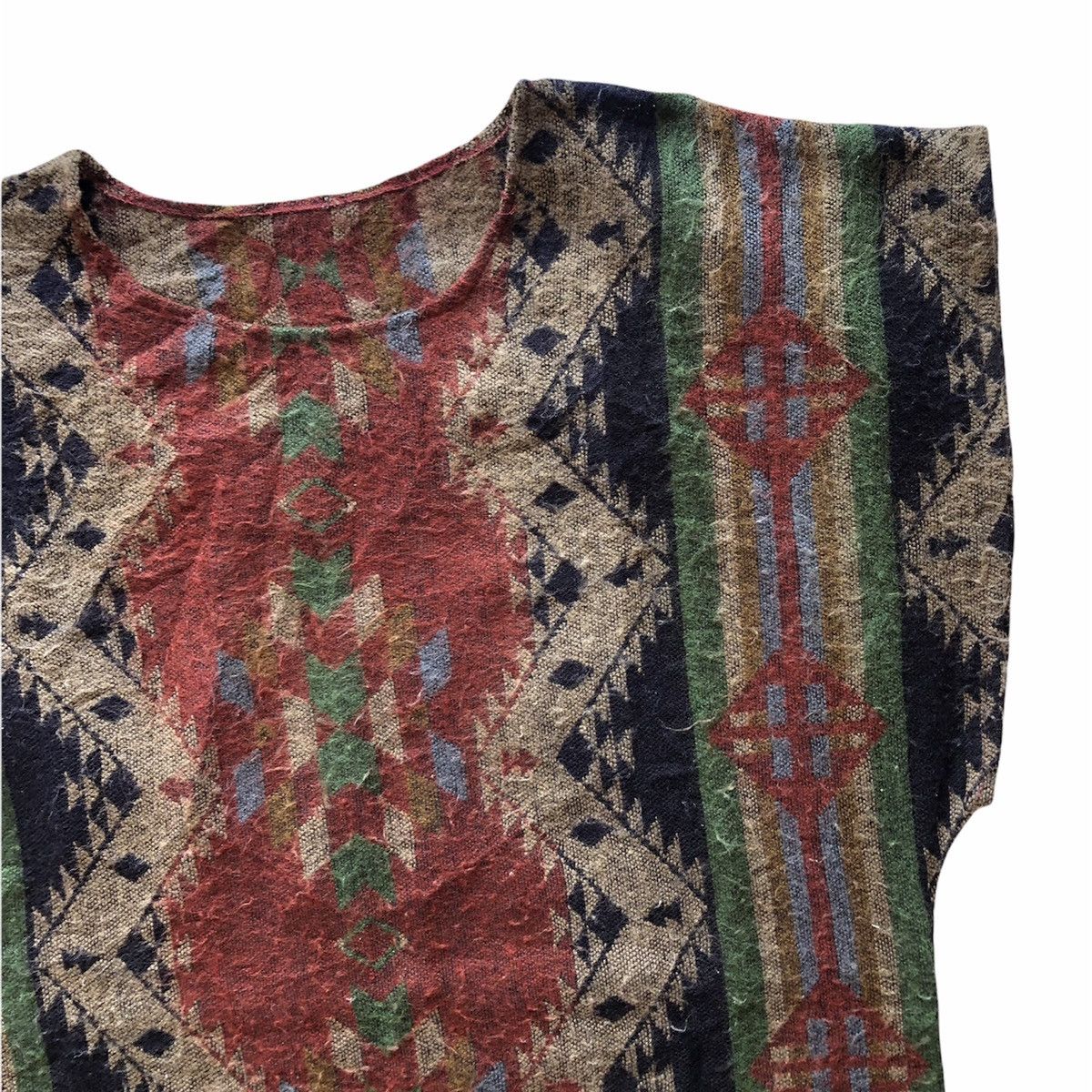 Native Vintage 90's Navajo Pullover Sleeveless Size US M / EU 48-50 / 2 - 4 Thumbnail