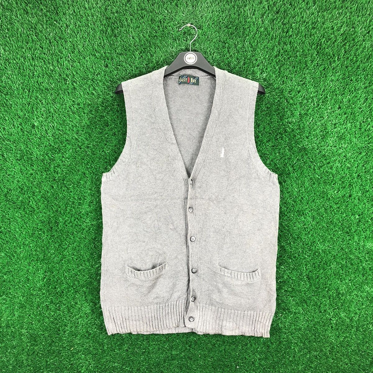 Aran Isles Knitwear × Vintage Vintage East Boy Knit Vest Size US M / EU 48-50 / 2 - 1 Thumbnail