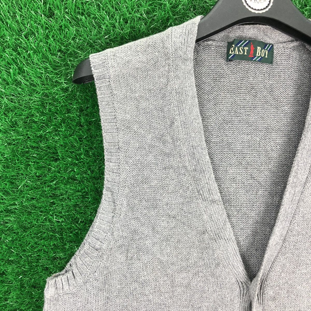 Aran Isles Knitwear × Vintage Vintage East Boy Knit Vest Size US M / EU 48-50 / 2 - 2 Thumbnail