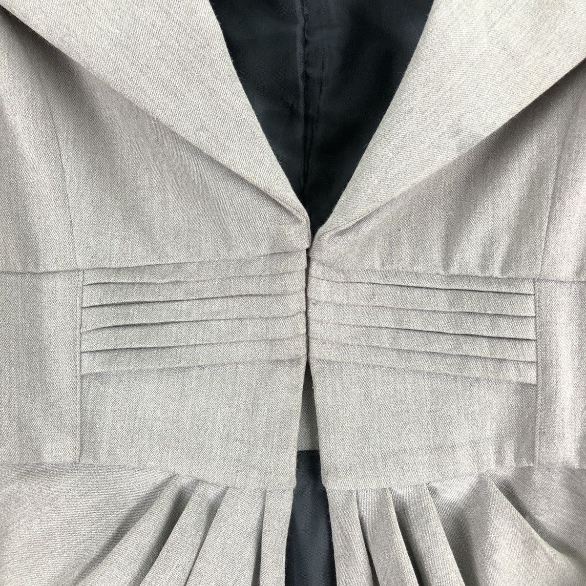 Japanese Brand Vintage 90's Women Coat Jacket Luxury Style by Lip Service Size XXS / US 00 / IT 34 - 8 Thumbnail