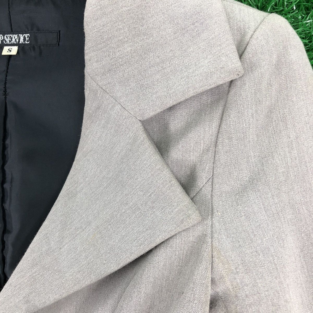 Japanese Brand Vintage 90's Women Coat Jacket Luxury Style by Lip Service Size XXS / US 00 / IT 34 - 7 Thumbnail