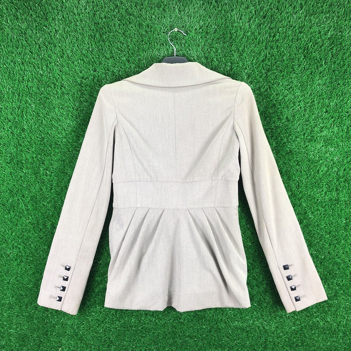 Japanese Brand Vintage 90's Women Coat Jacket Luxury Style by Lip Service Size XXS / US 00 / IT 34 - 4 Thumbnail