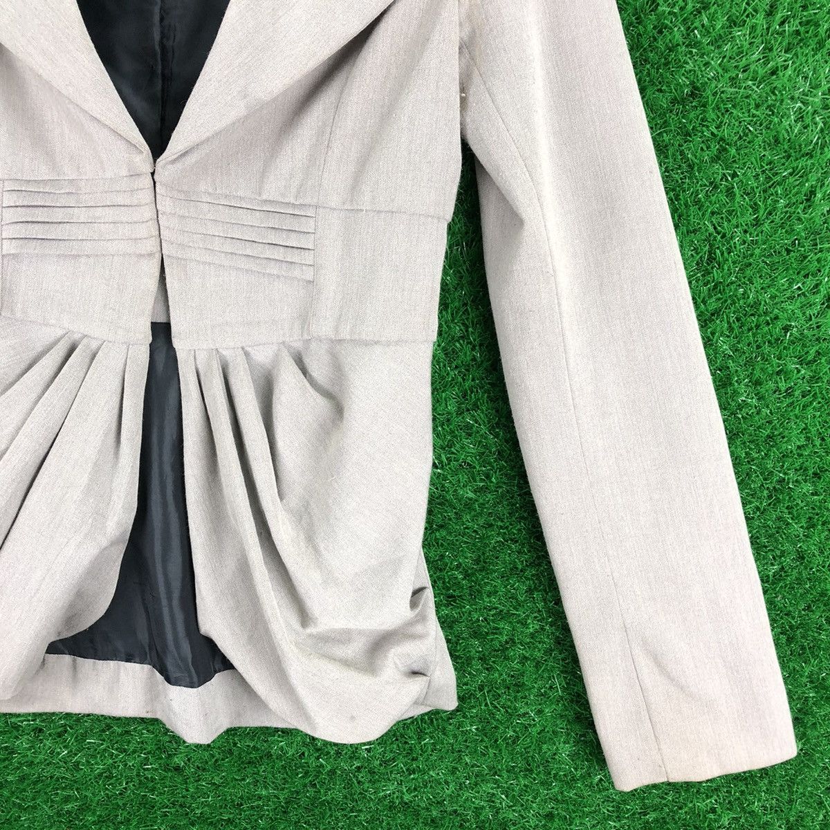 Japanese Brand Vintage 90's Women Coat Jacket Luxury Style by Lip Service Size XXS / US 00 / IT 34 - 3 Thumbnail