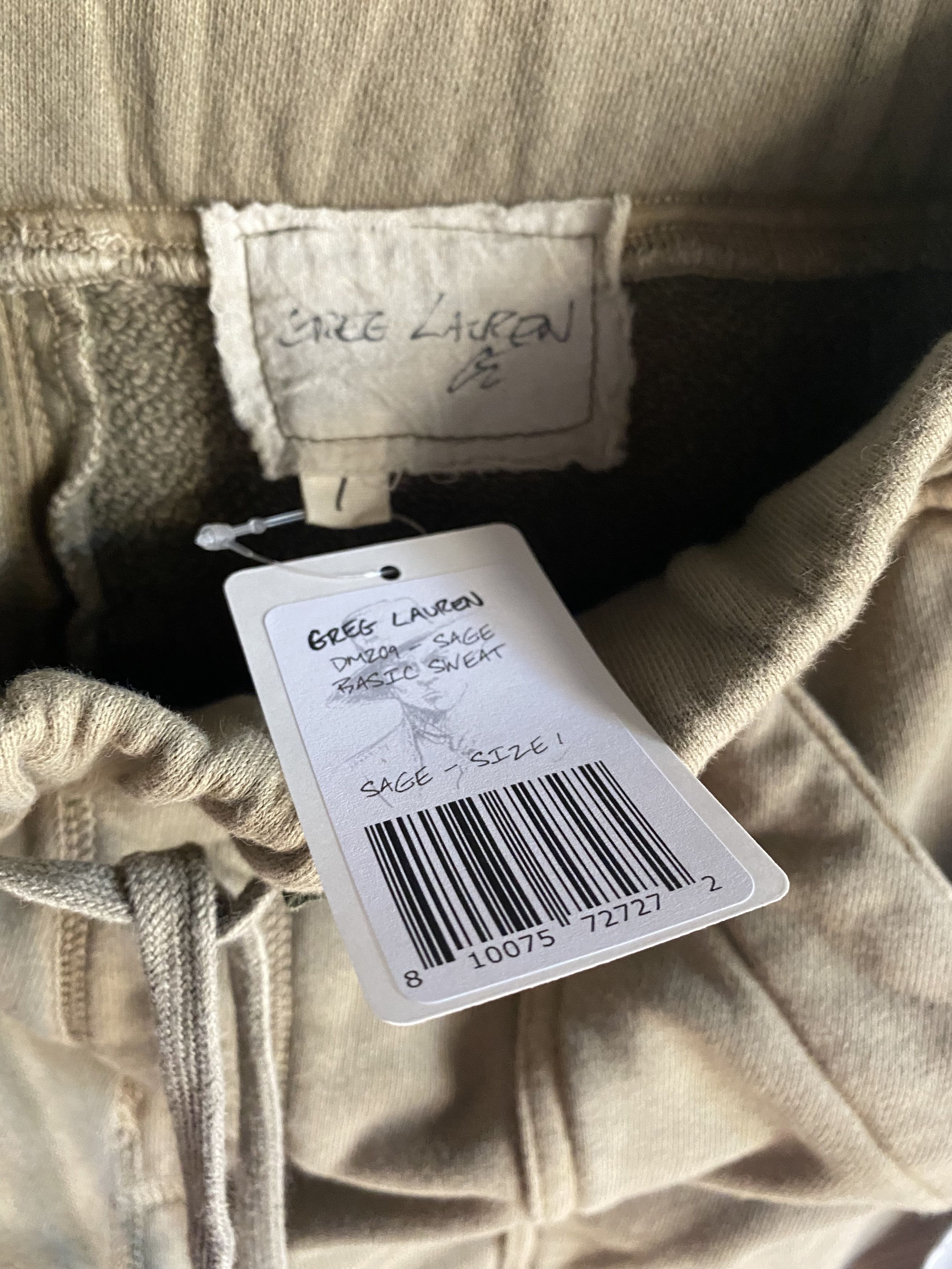 Greg Lauren SAGE BASIC SWEATPANT Size 1 Size US 32 / EU 48 - 6 Thumbnail