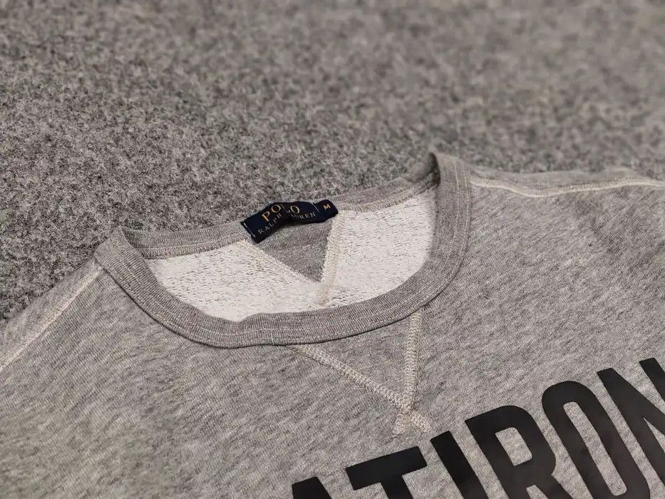 Polo Ralph Lauren Polo Ralph Lauren Flatiron N.Y. Logo Crew Check Sweatshirt Size US M / EU 48-50 / 2 - 8 Thumbnail