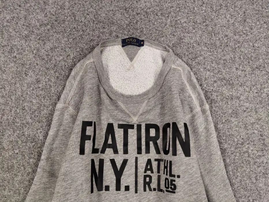Polo Ralph Lauren Polo Ralph Lauren Flatiron N.Y. Logo Crew Check Sweatshirt Size US M / EU 48-50 / 2 - 3 Thumbnail