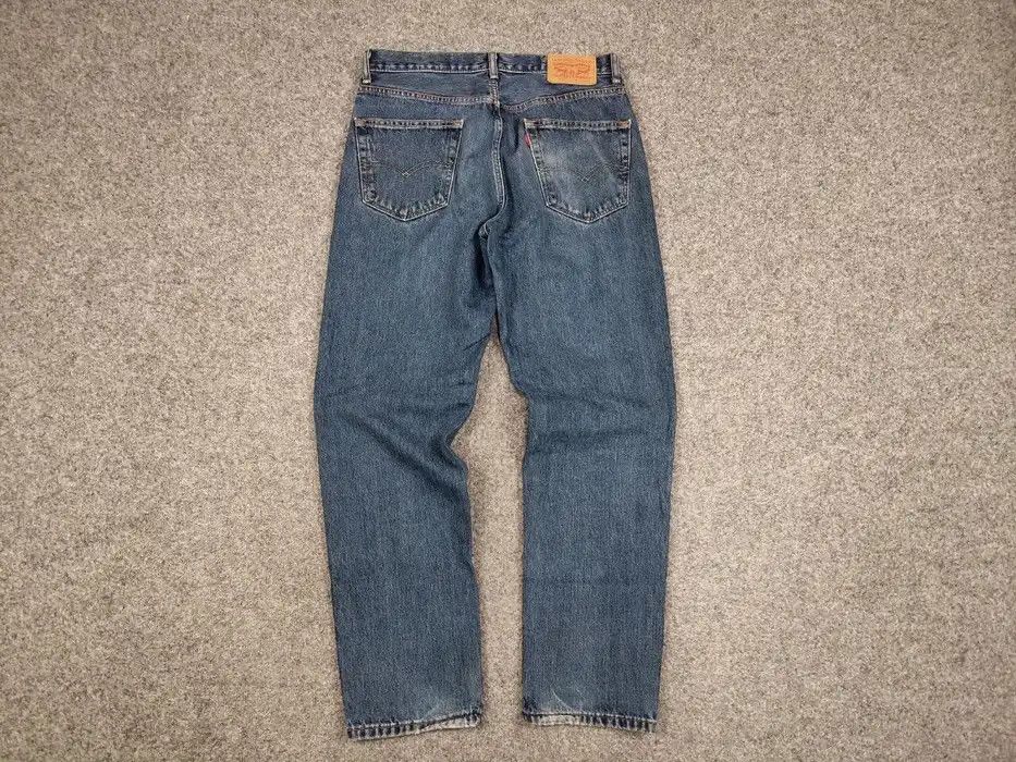 Levi's Vintage 90's Levis 550 Distressed Denim Blue Men's Jeans Size US 33 - 6 Thumbnail