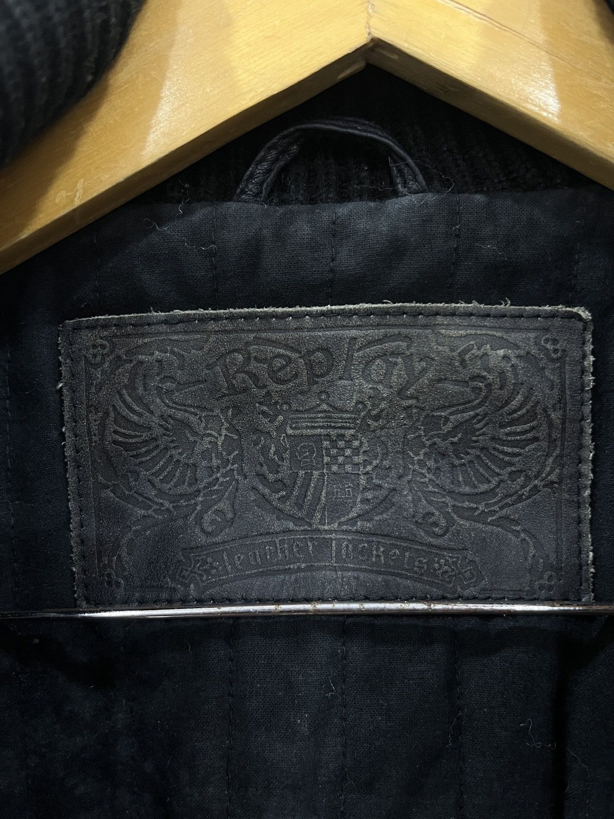 Replay (Jjj). REPLAY HYPEBEAST GENUINE LEATHER JACKET Size US S / EU 44-46 / 1 - 4 Thumbnail