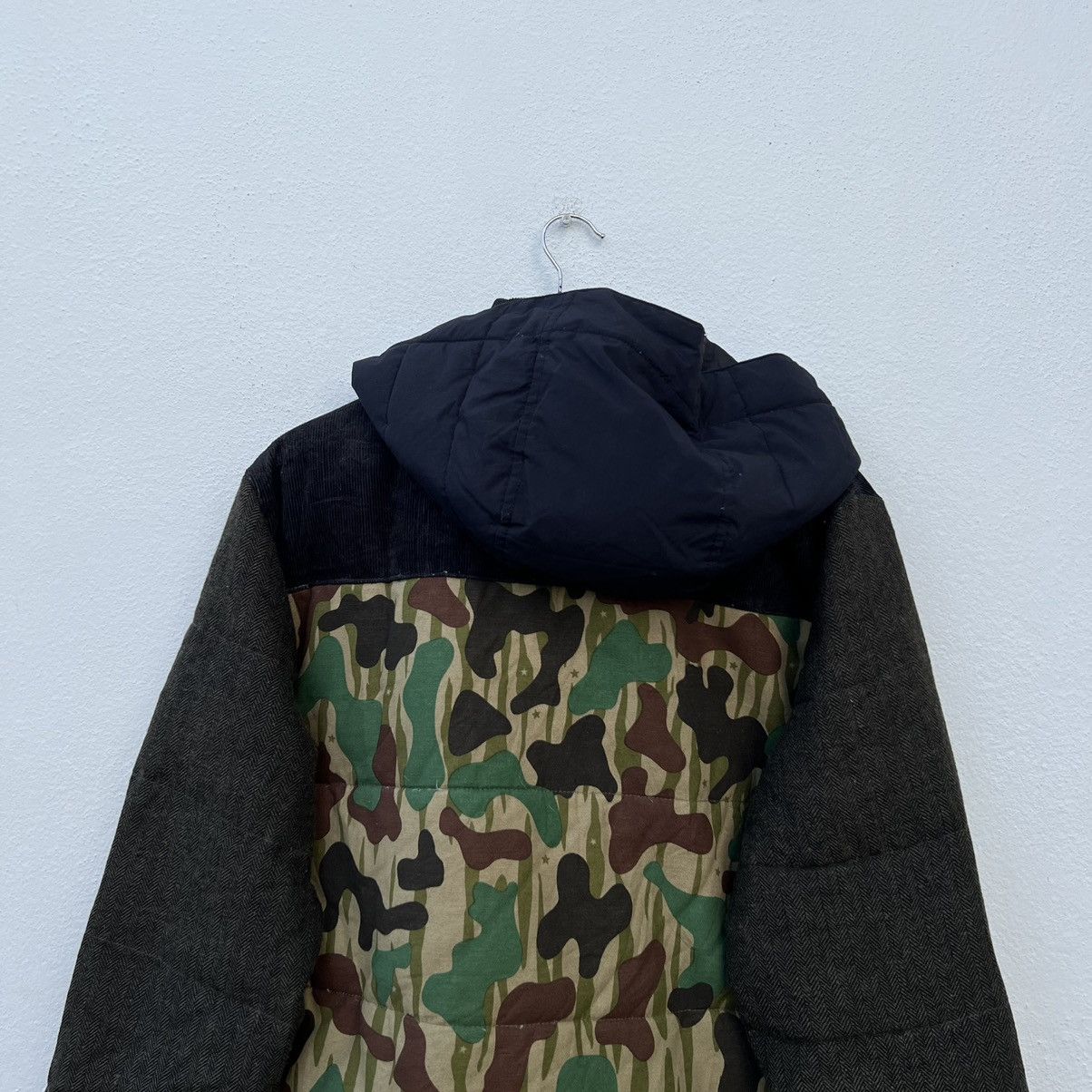 Japanese Brand RARE CAMO STYLE DESIGN HOODIE JACKET PHATEE WEAR Size US L / EU 52-54 / 3 - 12 Thumbnail