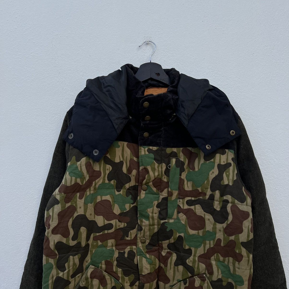Japanese Brand RARE CAMO STYLE DESIGN HOODIE JACKET PHATEE WEAR Size US L / EU 52-54 / 3 - 3 Thumbnail
