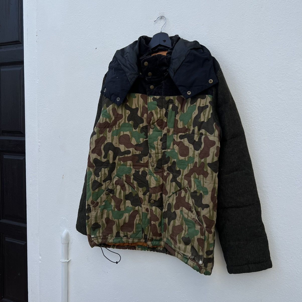 Japanese Brand RARE CAMO STYLE DESIGN HOODIE JACKET PHATEE WEAR Size US L / EU 52-54 / 3 - 2 Thumbnail