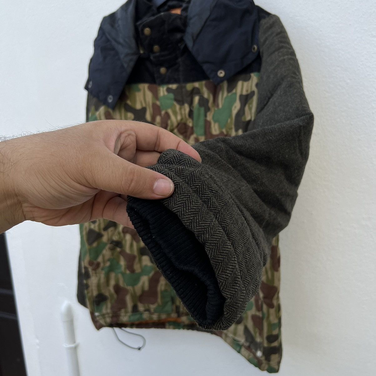 Japanese Brand RARE CAMO STYLE DESIGN HOODIE JACKET PHATEE WEAR Size US L / EU 52-54 / 3 - 6 Thumbnail