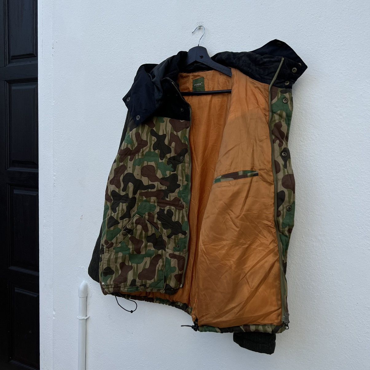 Japanese Brand RARE CAMO STYLE DESIGN HOODIE JACKET PHATEE WEAR Size US L / EU 52-54 / 3 - 14 Thumbnail