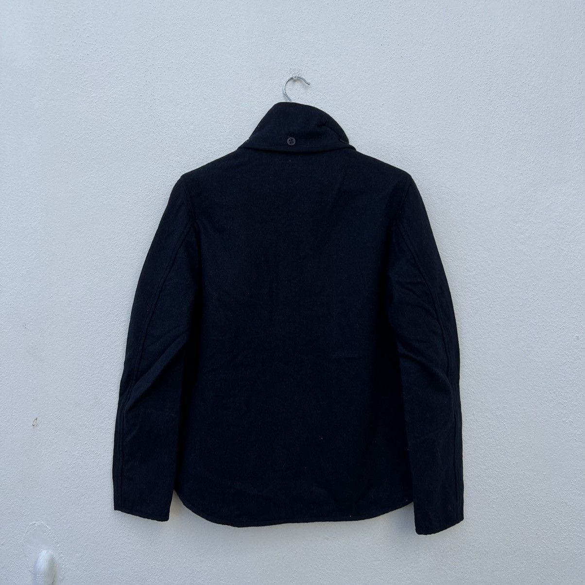 Japanese Brand VINTAGE BOSTON NINE WOOL ZIPPER JACKET INSPIRED ISSEY MIYAKE Size US M / EU 48-50 / 2 - 9 Thumbnail