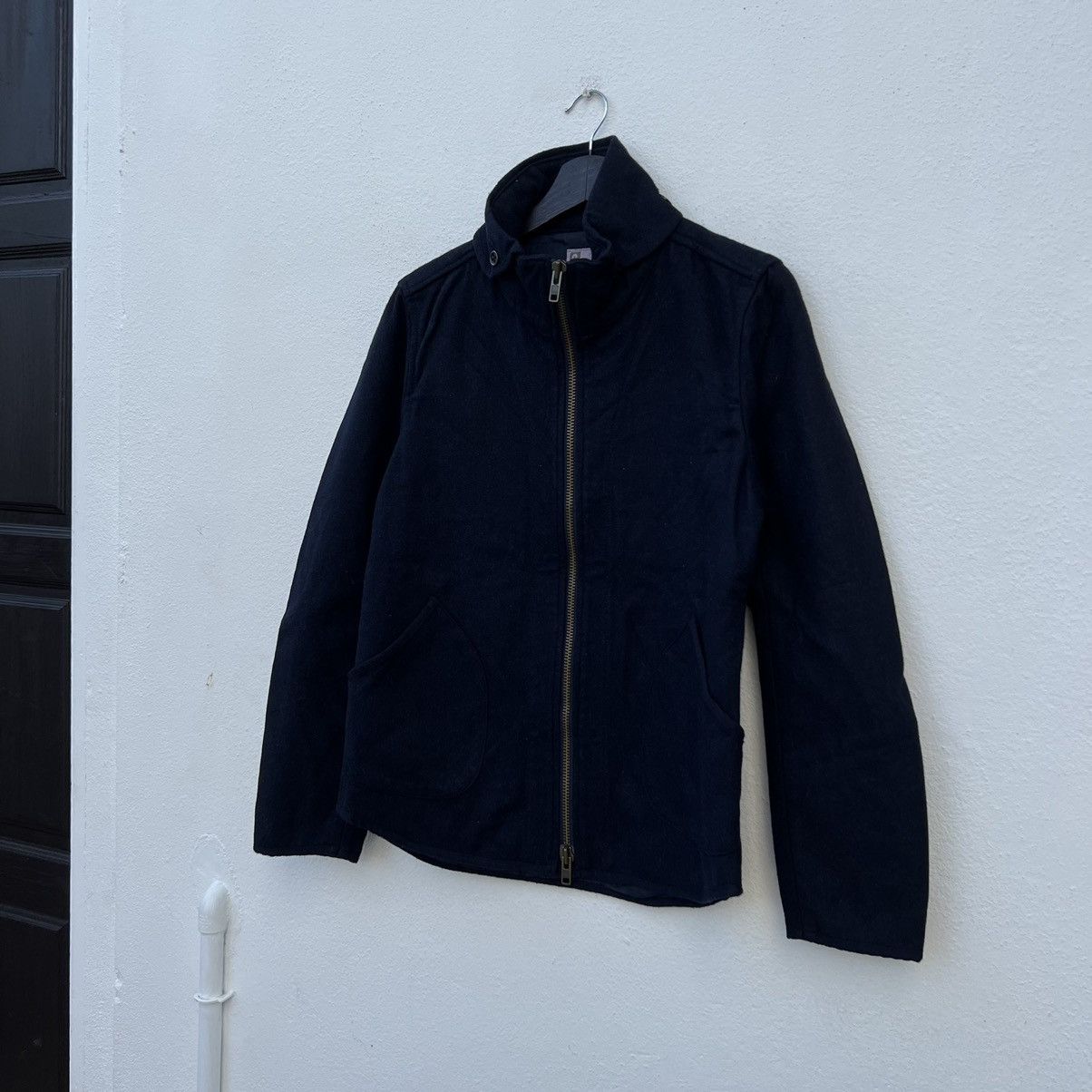 Japanese Brand VINTAGE BOSTON NINE WOOL ZIPPER JACKET INSPIRED ISSEY MIYAKE Size US M / EU 48-50 / 2 - 2 Thumbnail