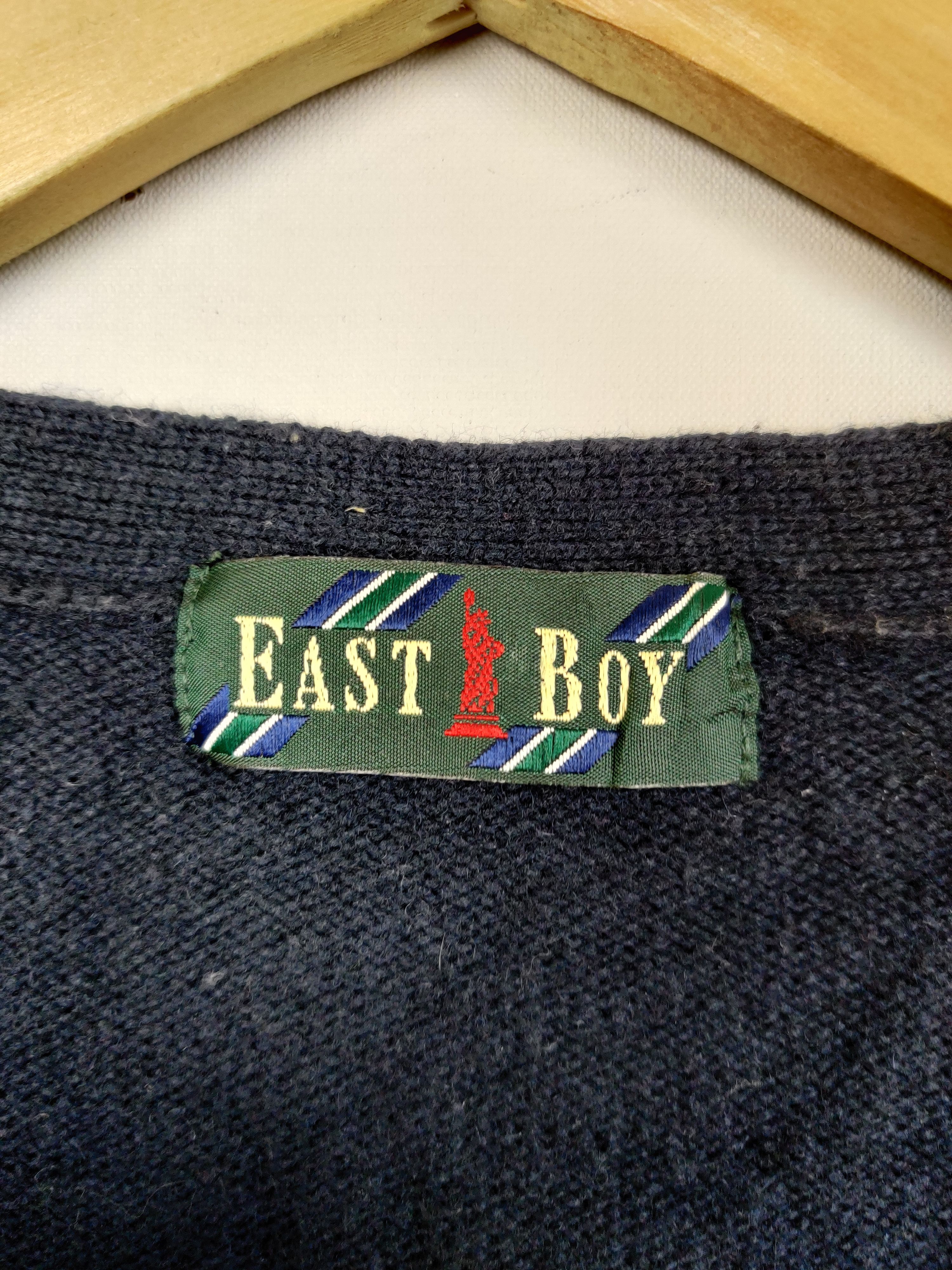 Japanese Brand Vintage East Boy Cardigan Knit Size US M / EU 48-50 / 2 - 6 Thumbnail