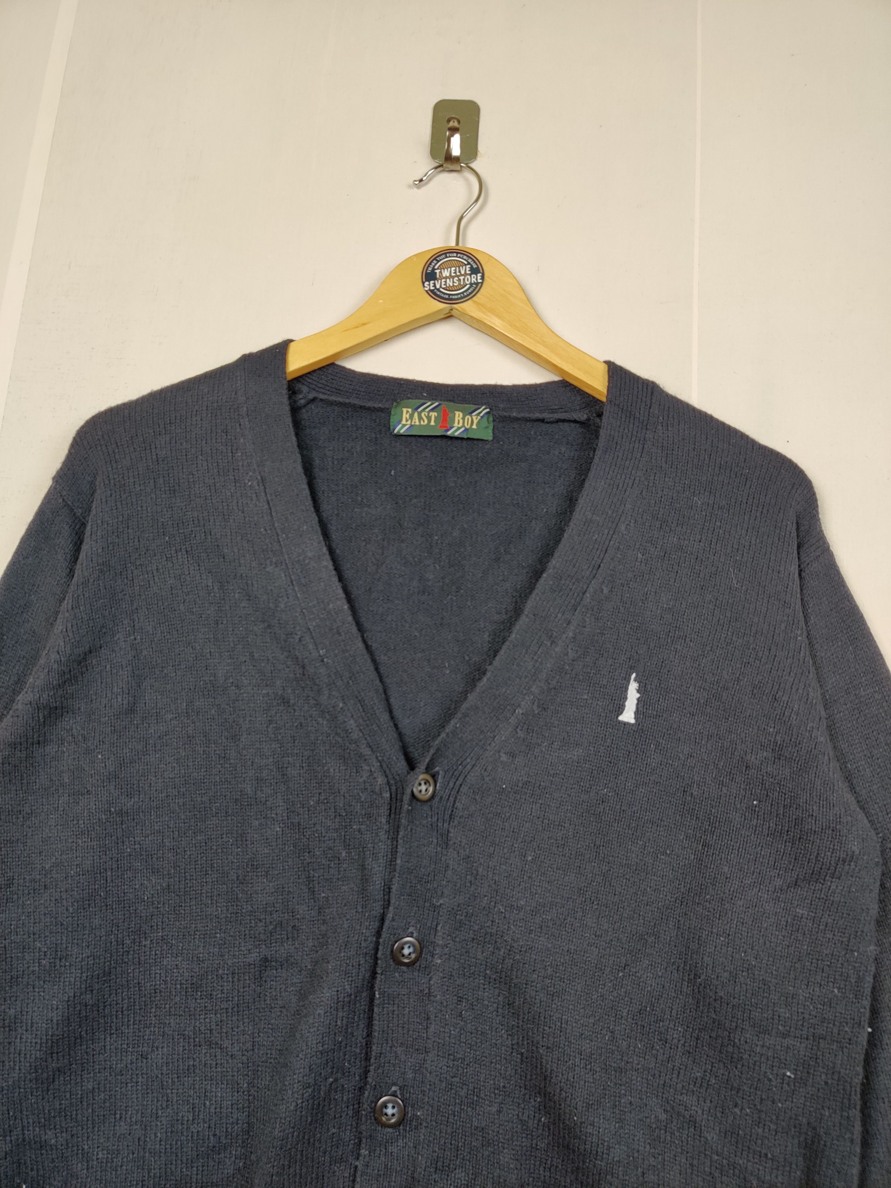 Japanese Brand Vintage East Boy Cardigan Knit Size US M / EU 48-50 / 2 - 4 Thumbnail