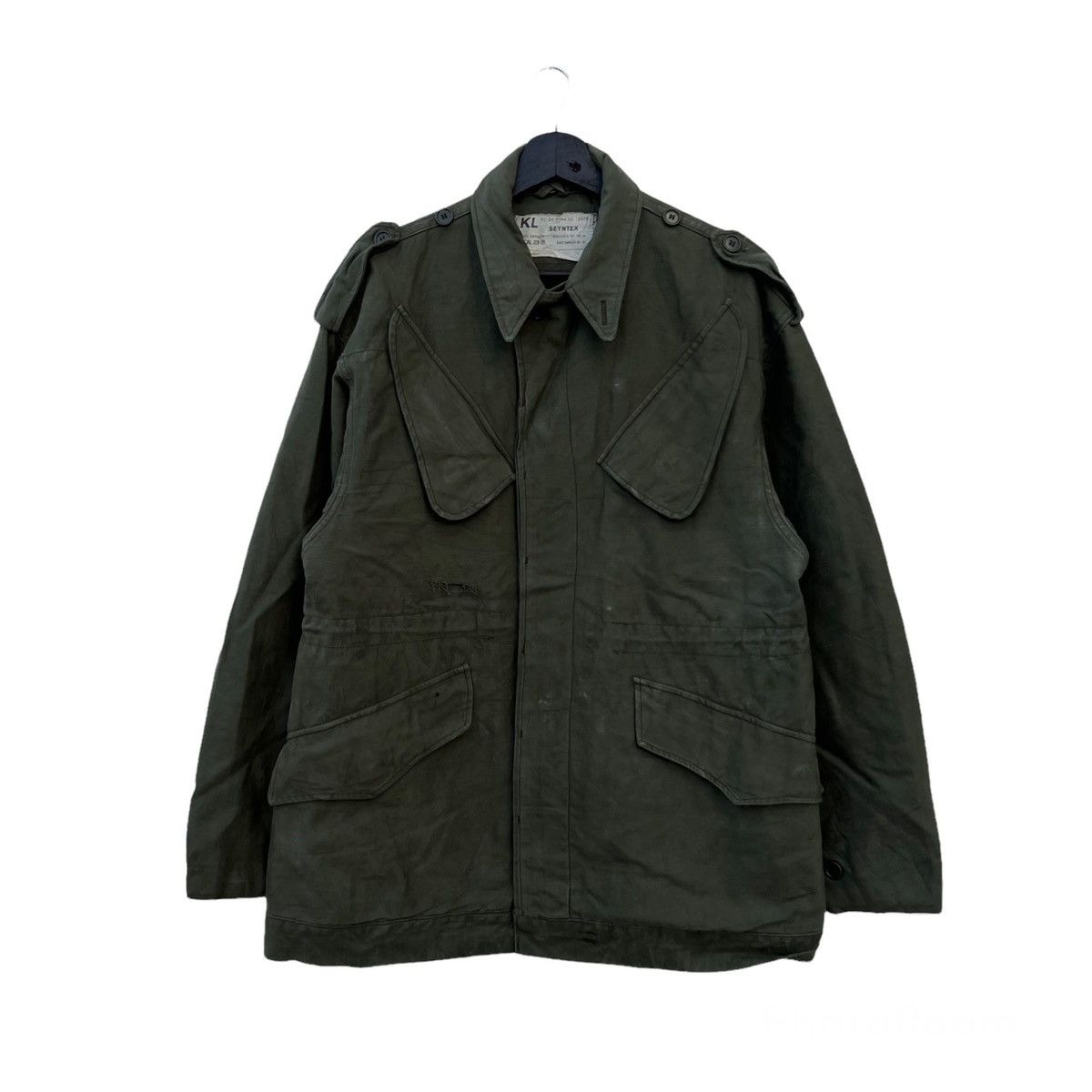 Vintage VINTAGE 79’s SEYNTEX BORSTOMVANG CARGO JACKET MILITARY WEAR Size US M / EU 48-50 / 2 - 1 Thumbnail