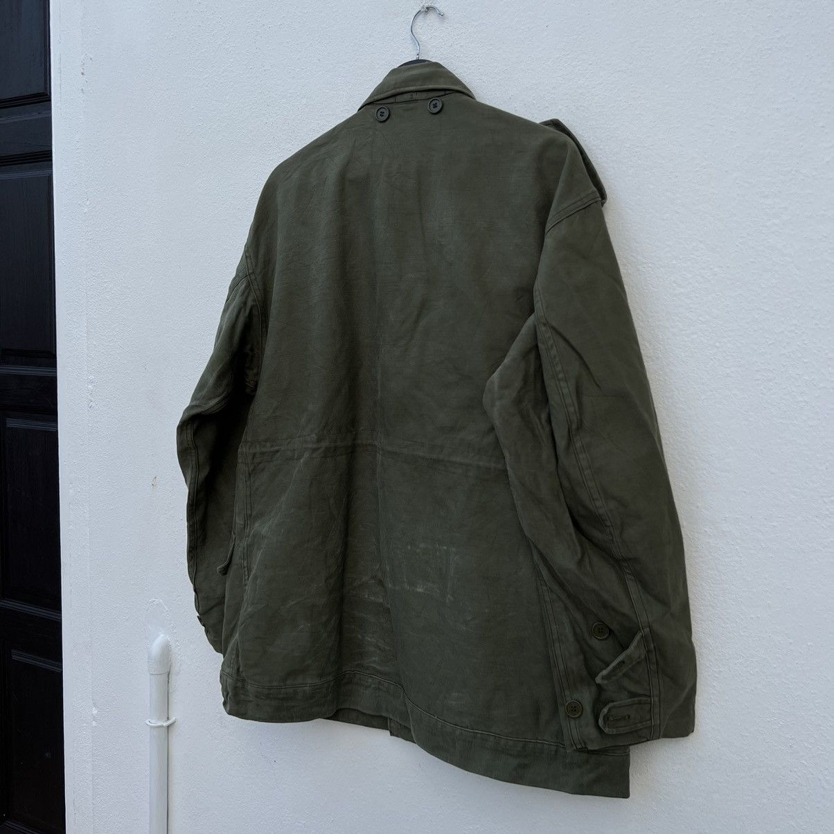 Vintage VINTAGE 79’s SEYNTEX BORSTOMVANG CARGO JACKET MILITARY WEAR Size US M / EU 48-50 / 2 - 10 Thumbnail