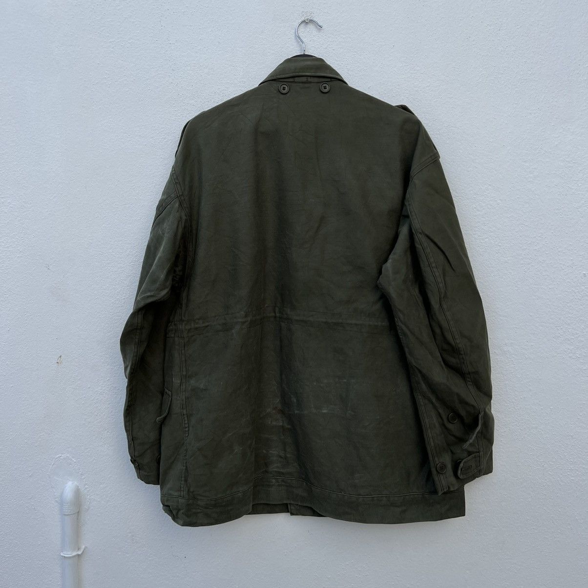 Vintage VINTAGE 79’s SEYNTEX BORSTOMVANG CARGO JACKET MILITARY WEAR Size US M / EU 48-50 / 2 - 9 Thumbnail