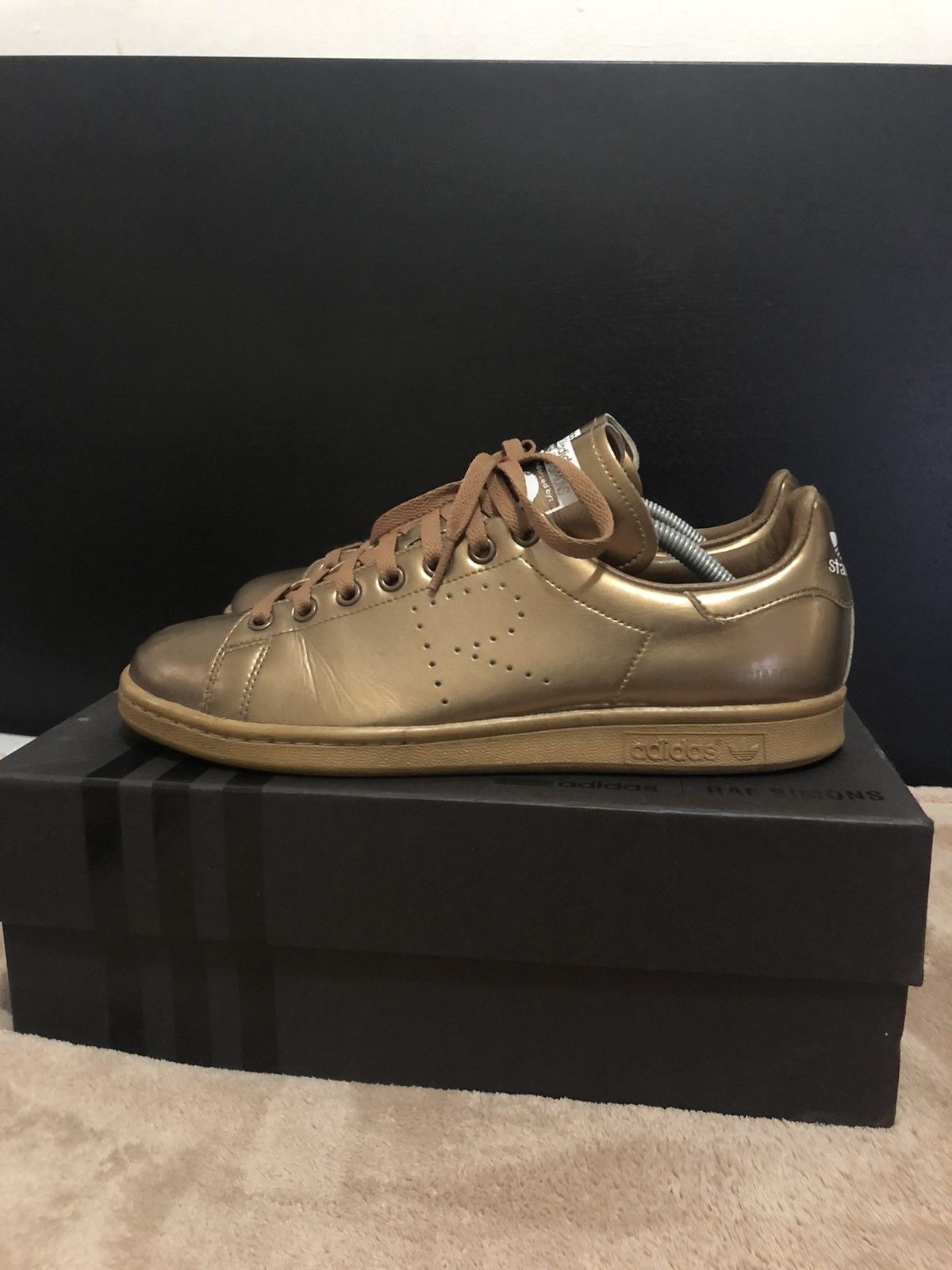 Adidas Raf Simons X Stan Smith Copper Metallic Grailed