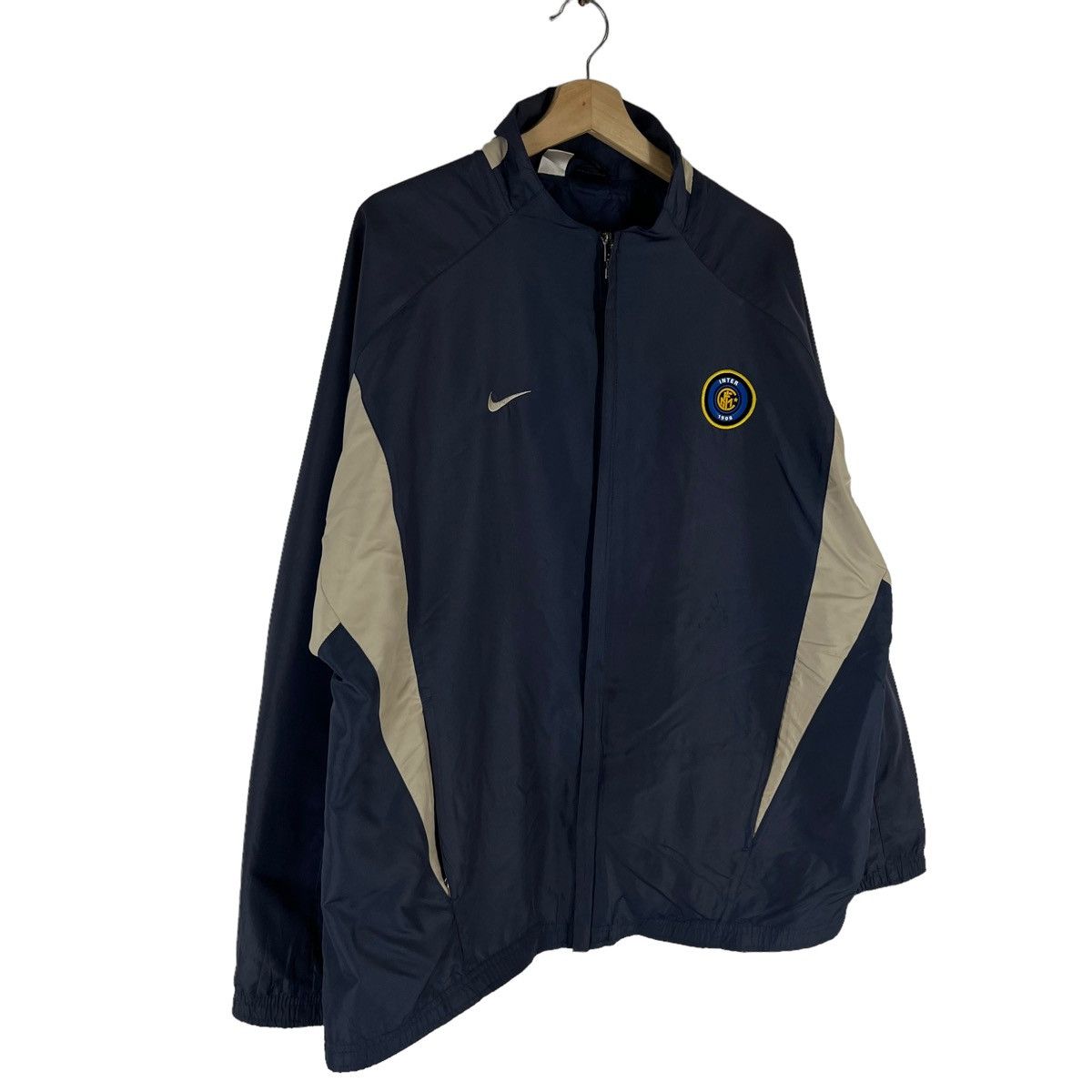 Nike VINTAGE NIKE INTER MILAN COACH JACKET BIG LOGO Size US L / EU 52-54 / 3 - 4 Thumbnail