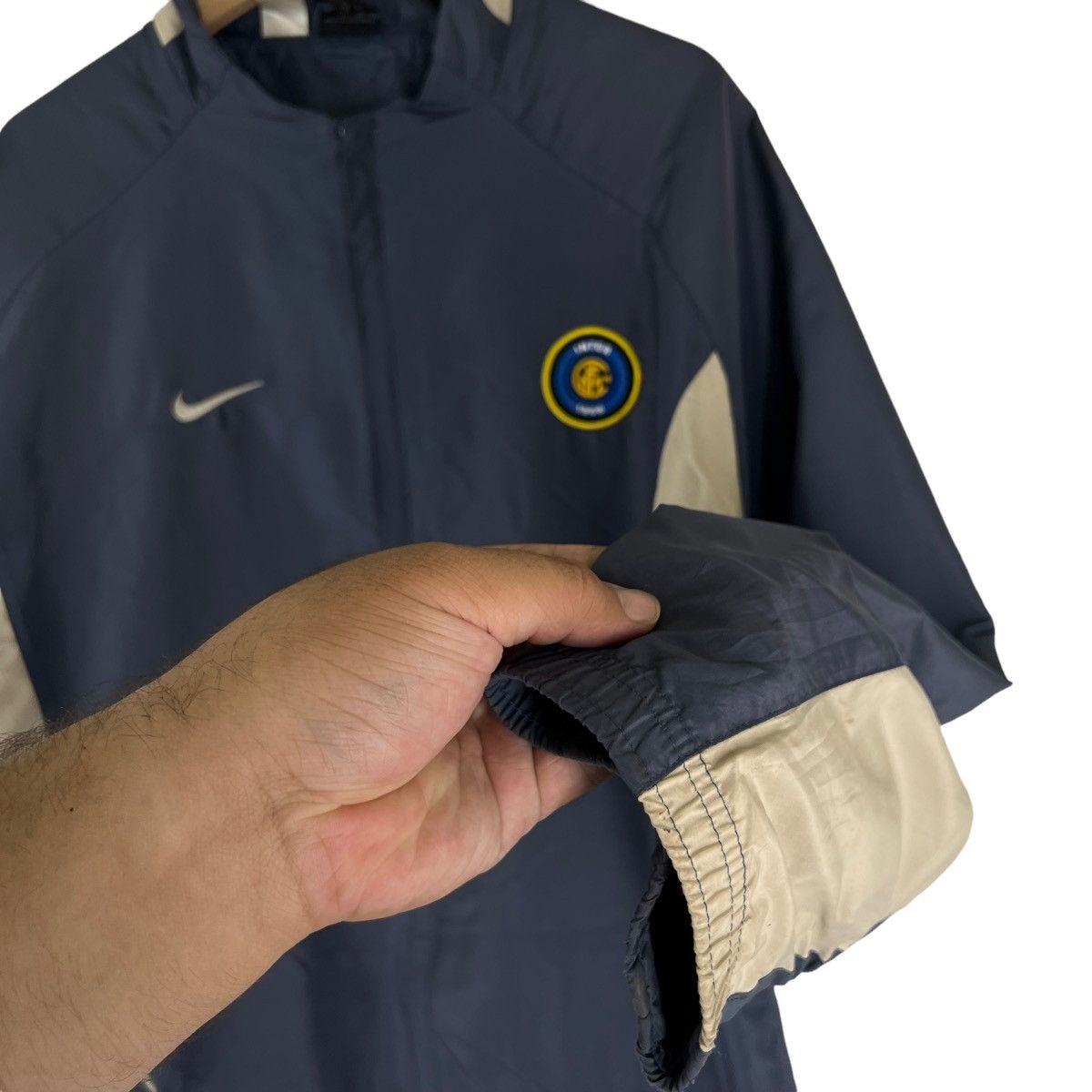 Nike VINTAGE NIKE INTER MILAN COACH JACKET BIG LOGO Size US L / EU 52-54 / 3 - 6 Thumbnail