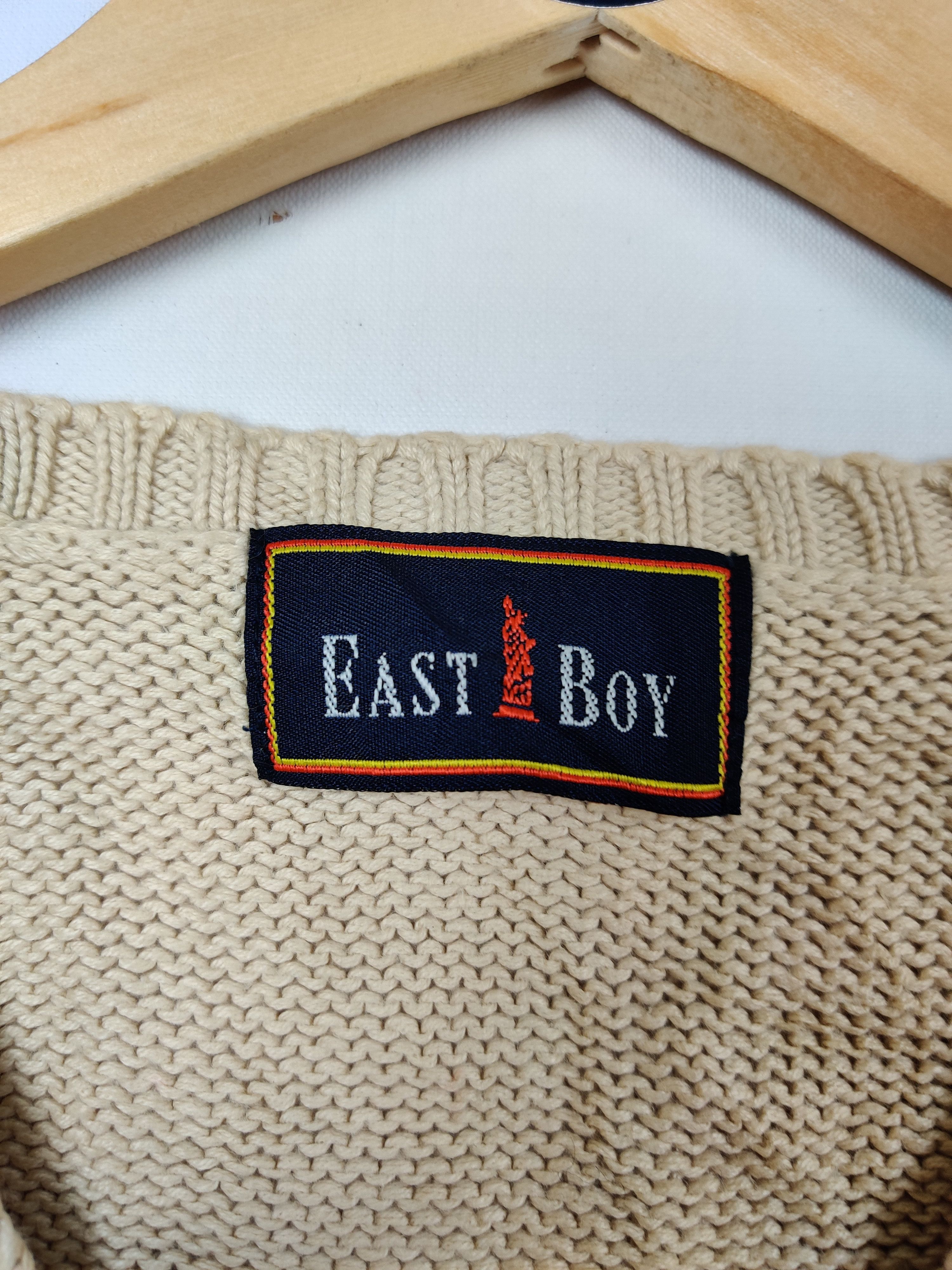 Japanese Brand Vintage East Boy Knit Vest Size US M / EU 48-50 / 2 - 5 Thumbnail