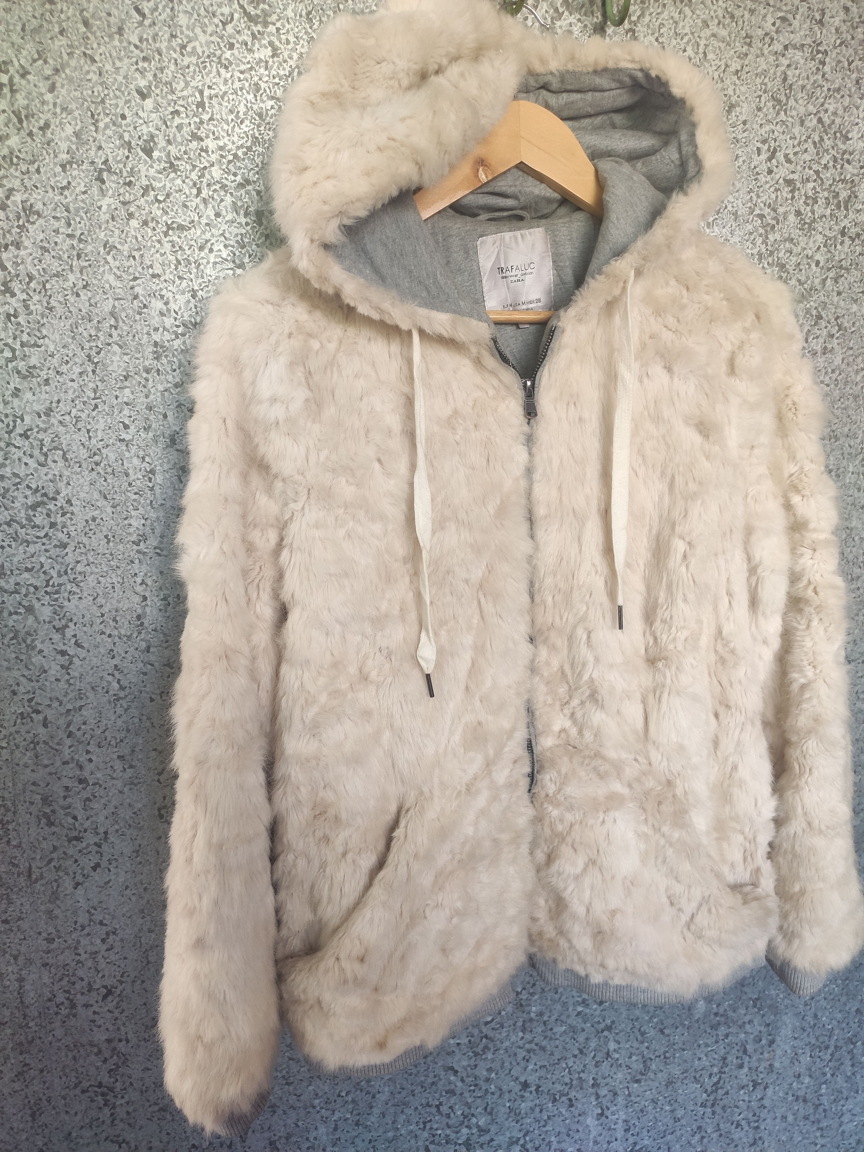 Zara Zara mink fur coat jacket hoodies Size US M / EU 48-50 / 2 - 3 Thumbnail