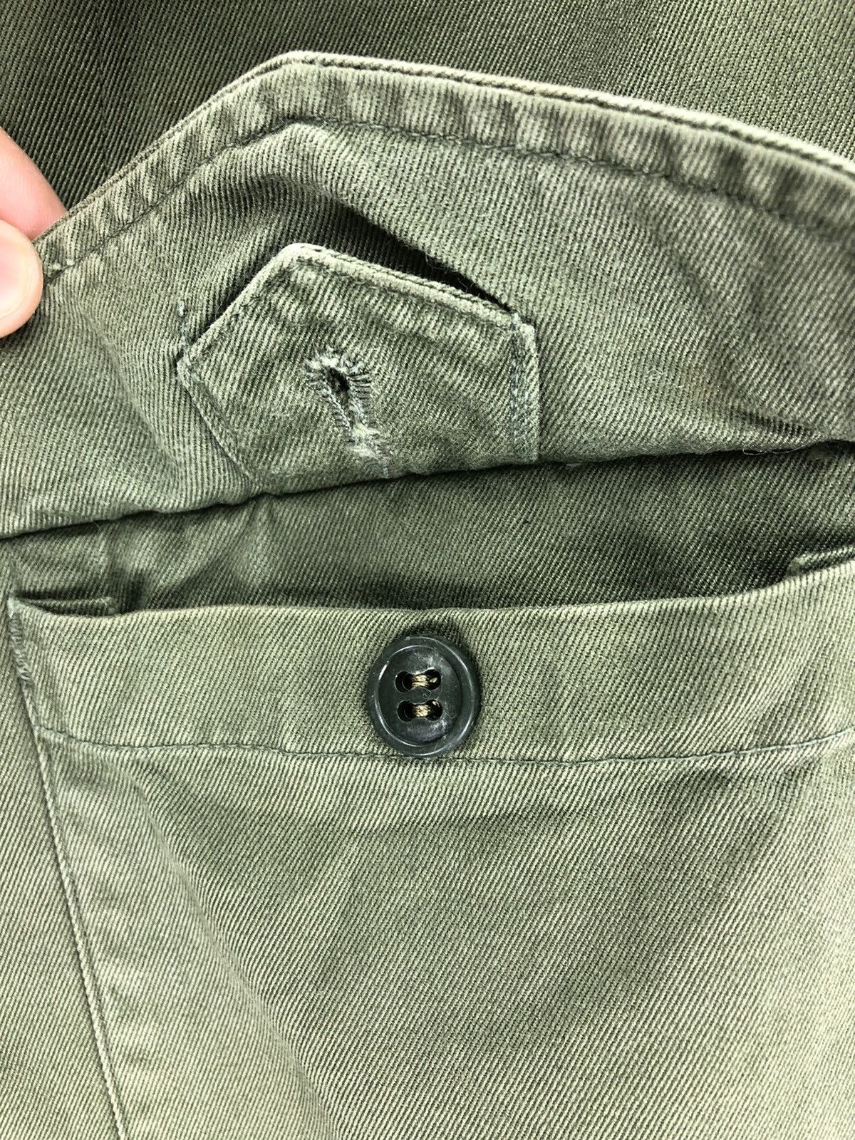 Japanese Brand Vintage 80's Japan Military OG Jacket Zip Up Size US M / EU 48-50 / 2 - 7 Thumbnail