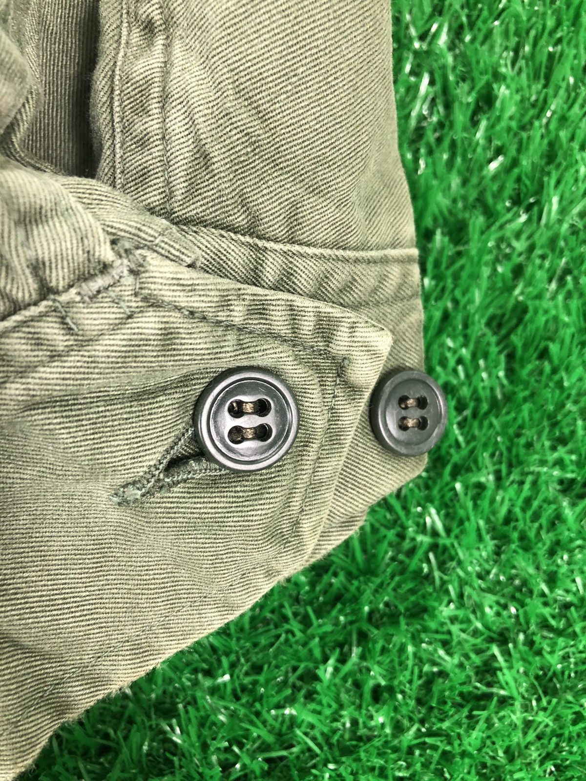 Japanese Brand Vintage 80's Japan Military OG Jacket Zip Up Size US M / EU 48-50 / 2 - 9 Thumbnail