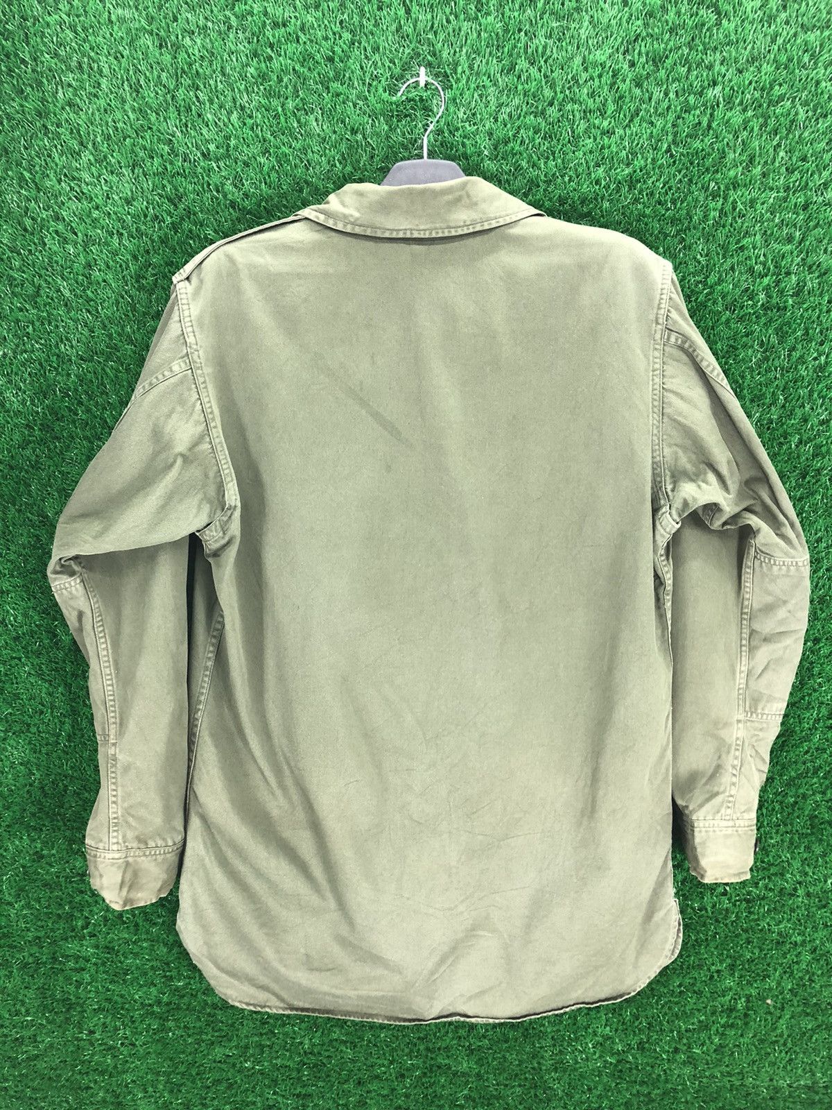 Japanese Brand Vintage 80's Japan Military OG Jacket Zip Up Size US M / EU 48-50 / 2 - 4 Thumbnail