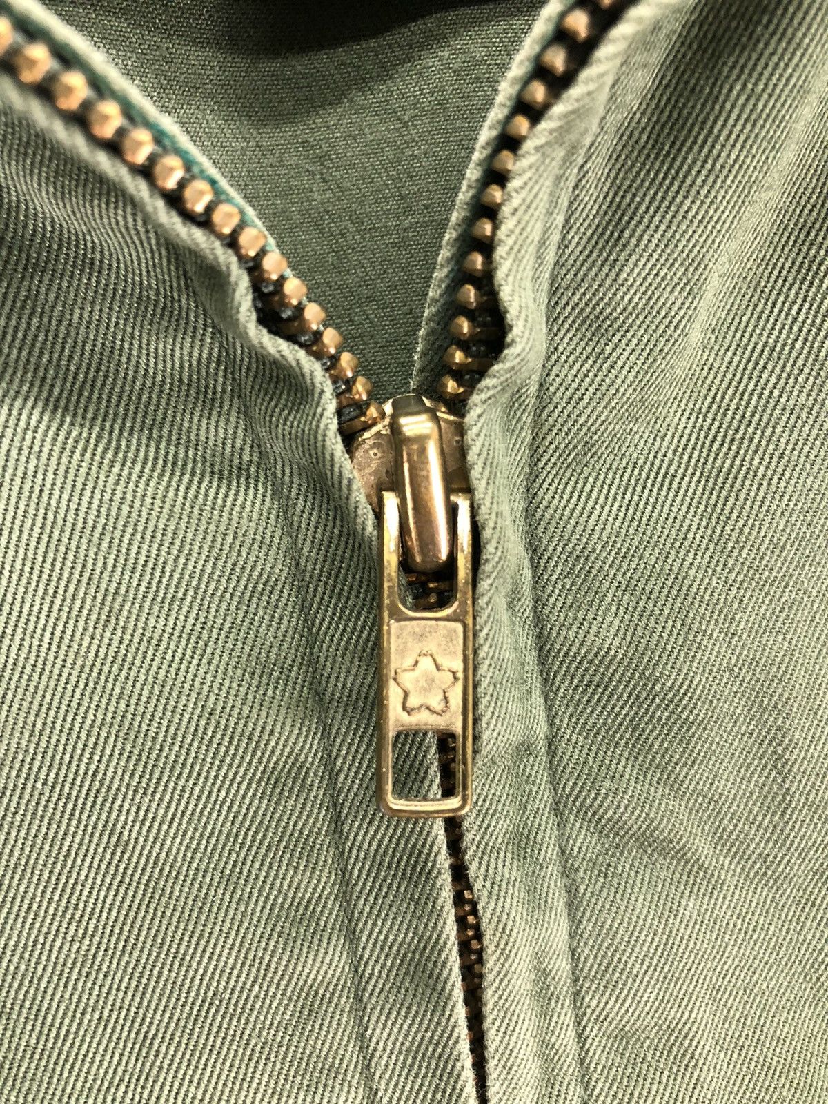 Japanese Brand Vintage 80's Japan Military OG Jacket Zip Up Size US M / EU 48-50 / 2 - 10 Thumbnail