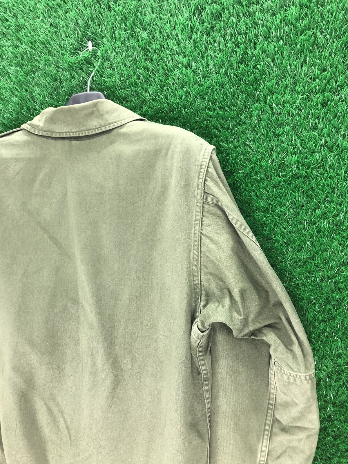 Japanese Brand Vintage 80's Japan Military OG Jacket Zip Up Size US M / EU 48-50 / 2 - 5 Thumbnail