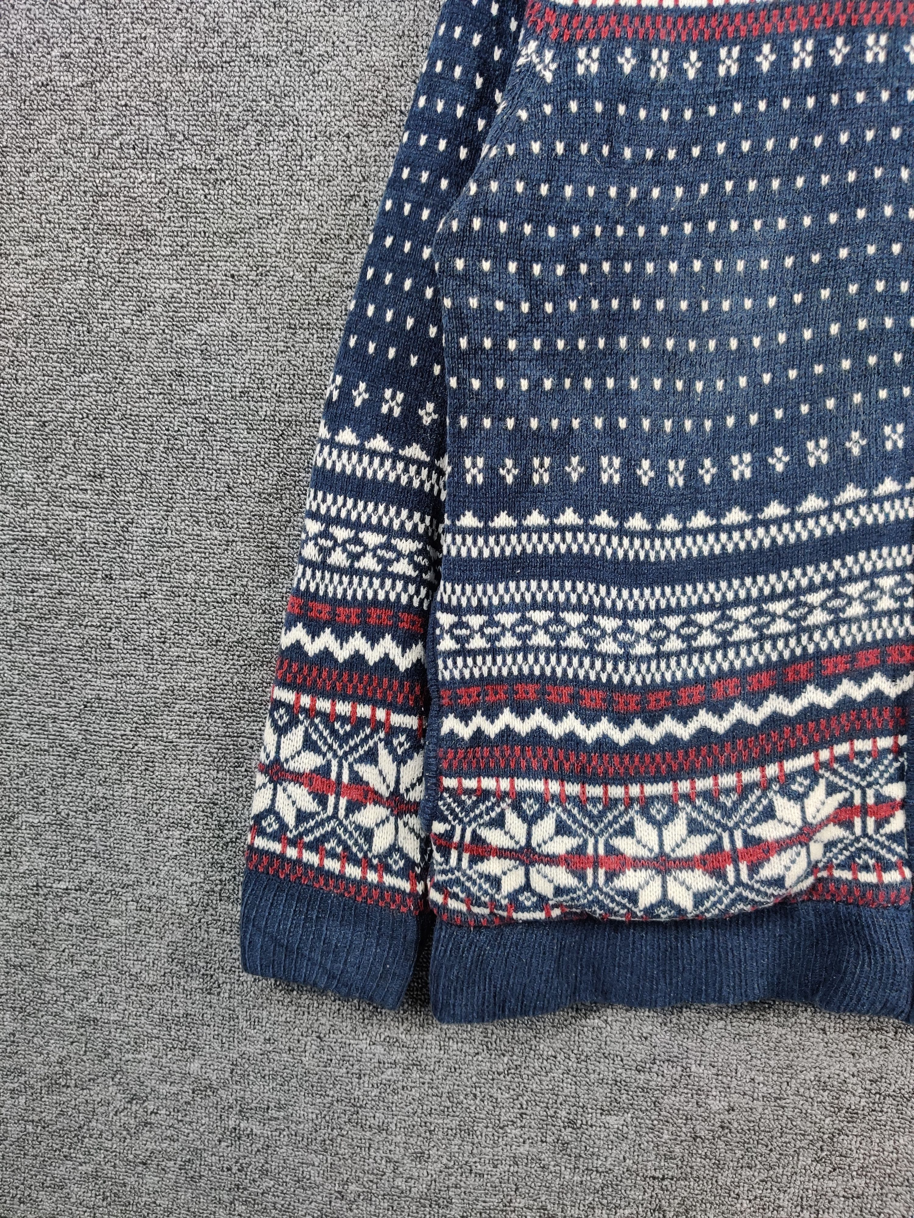 Vintage Vintage Navajo Knit Zipper Sweater Size US L / EU 52-54 / 3 - 6 Thumbnail