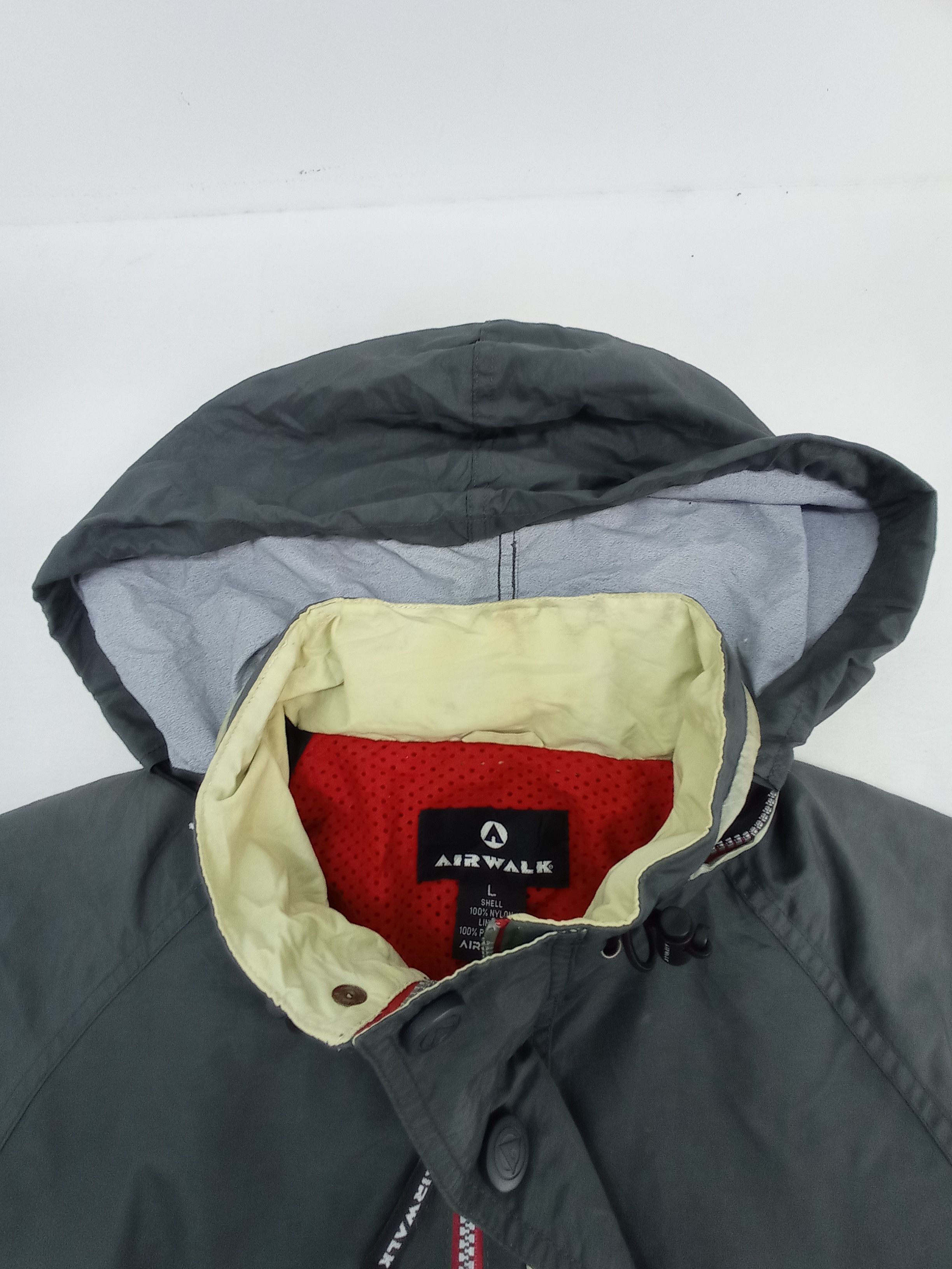 Airwalk Aiwalk Nylon Jacket Hoodie Size US L / EU 52-54 / 3 - 12 Thumbnail