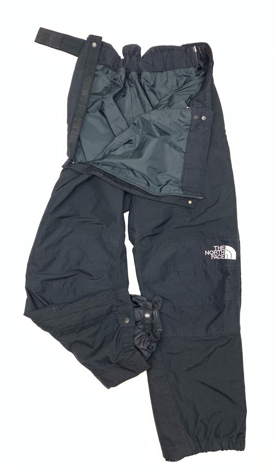 image of Goretex x Sports Specialties The North Face Tnf Parachute Ski Wear Zipper Pants in Black (Size 33)