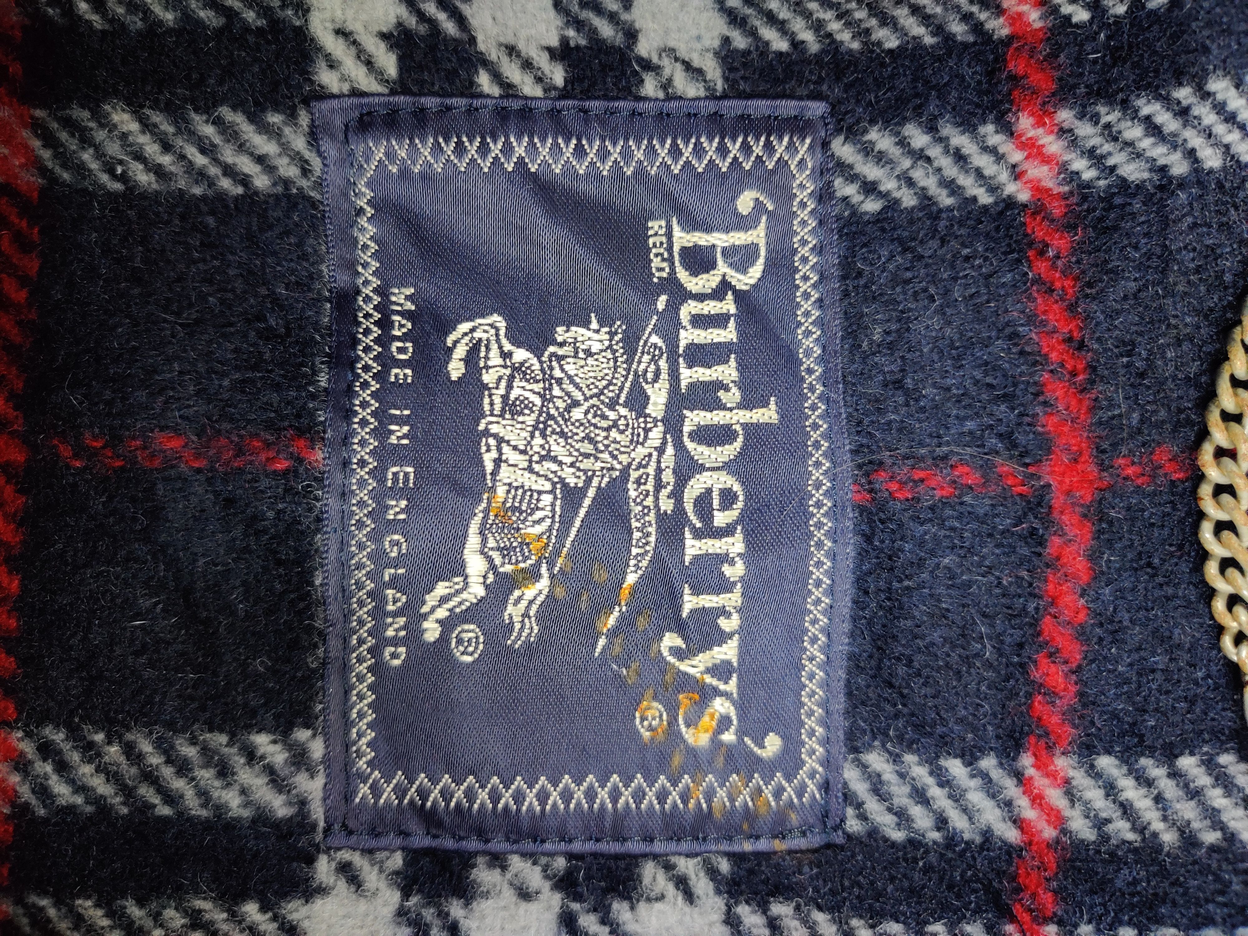 Burberry Vintage Burberry Wool Duffle Heavy Hooded Coat Size US XXL / EU 58 / 5 - 9 Thumbnail