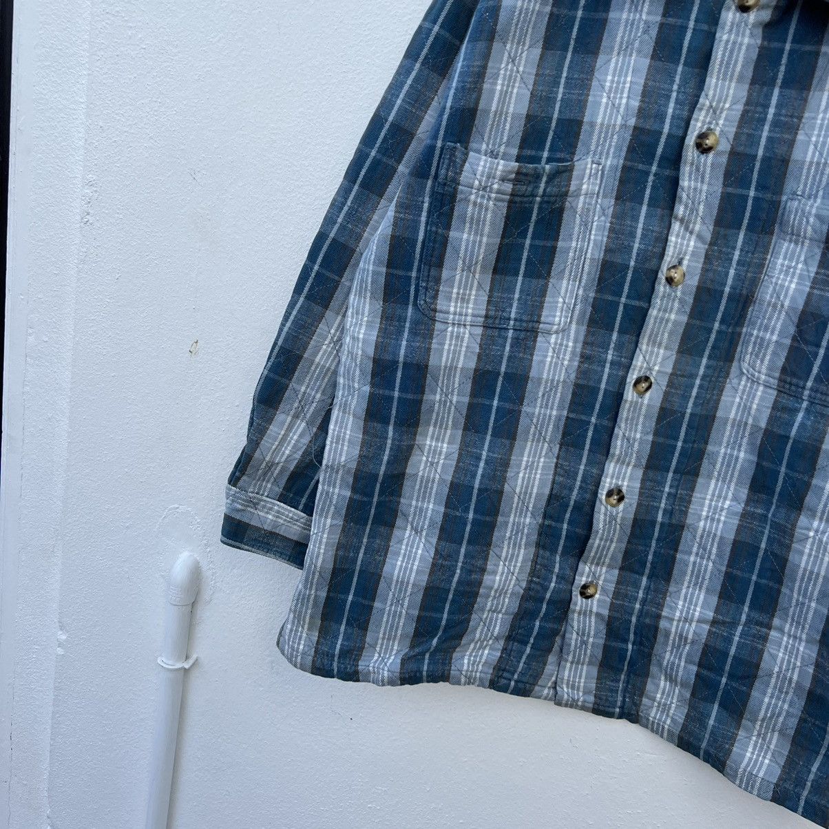 Flannel VINTAGE JUNGLE STORM TARTAN DESIGN FLANNEL JACKET JAPAN Size US L / EU 52-54 / 3 - 4 Thumbnail