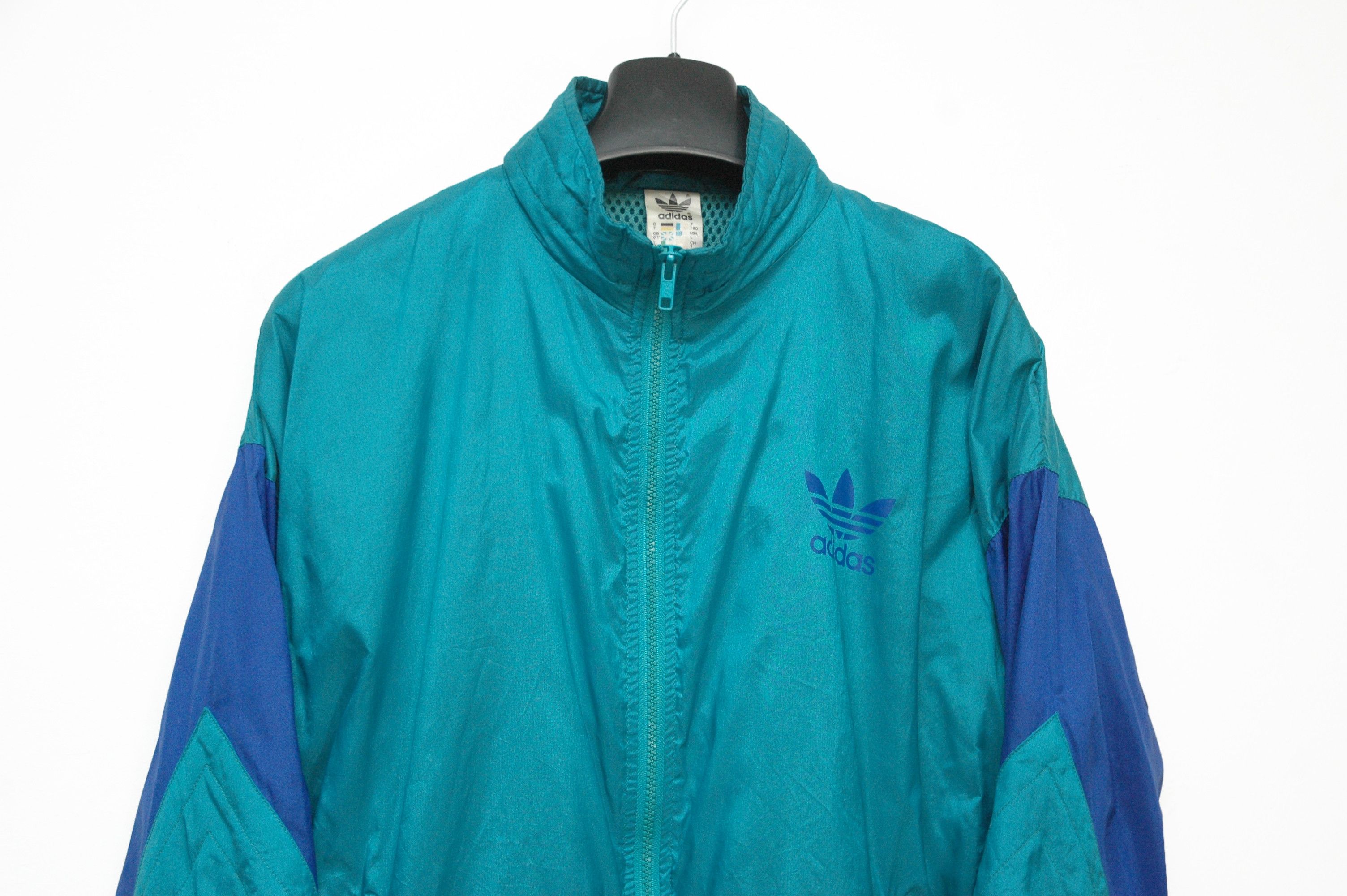 Adidas Adidas Vintage Taiwan 90s 80s Light Jacket Size US L / EU 52-54 / 3 - 2 Thumbnail