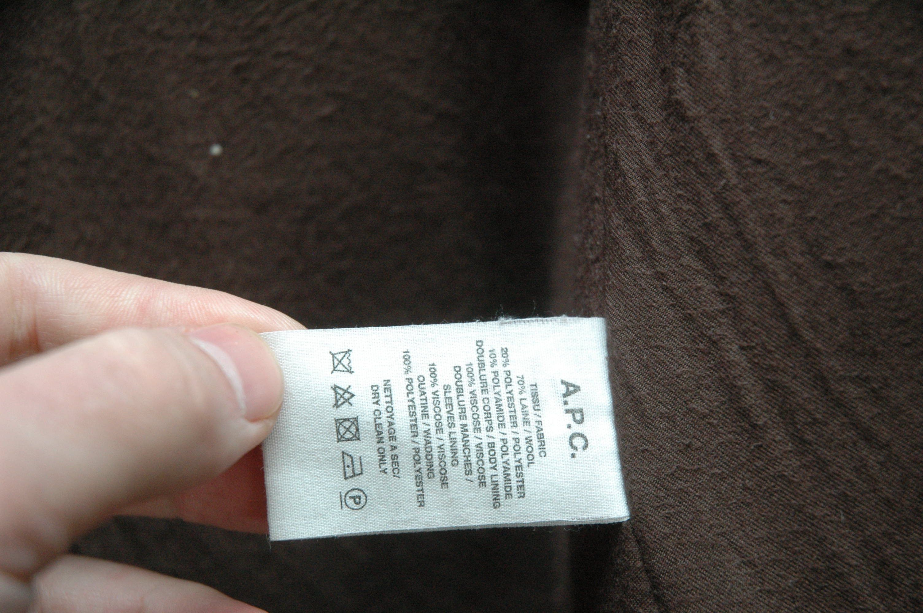 A.P.C. A.P.C. Vintage Wool Trench Coat Size XXS / US 00 / IT 34 - 4 Thumbnail