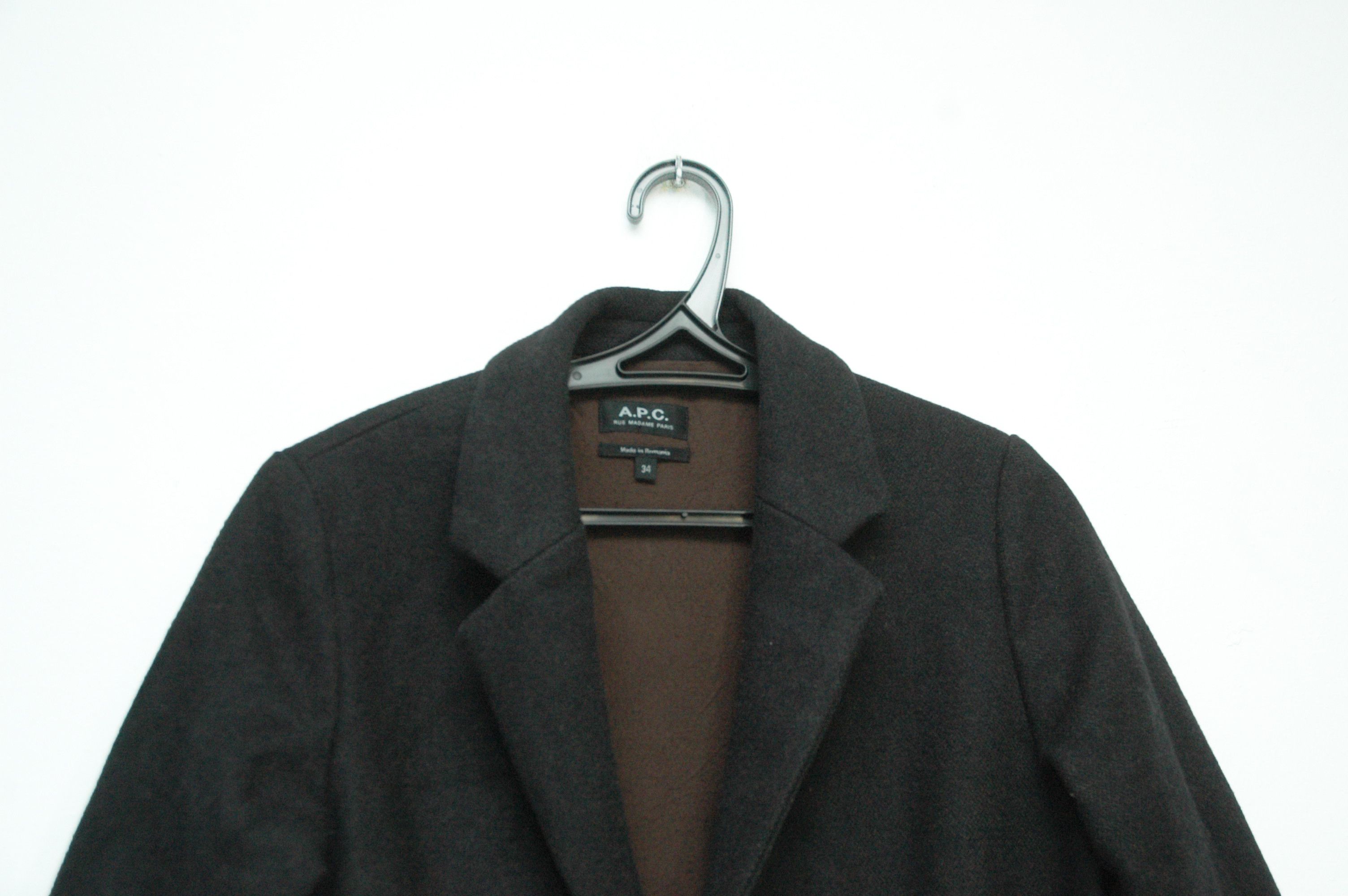 A.P.C. A.P.C. Vintage Wool Trench Coat Size XXS / US 00 / IT 34 - 5 Thumbnail