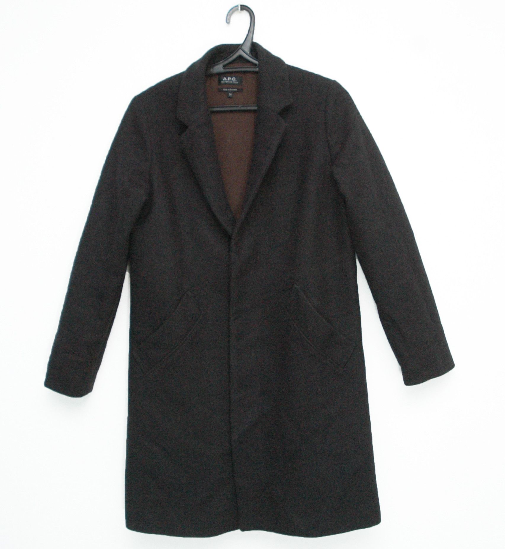 A.P.C. A.P.C. Vintage Wool Trench Coat Size XXS / US 00 / IT 34 - 1 Thumbnail