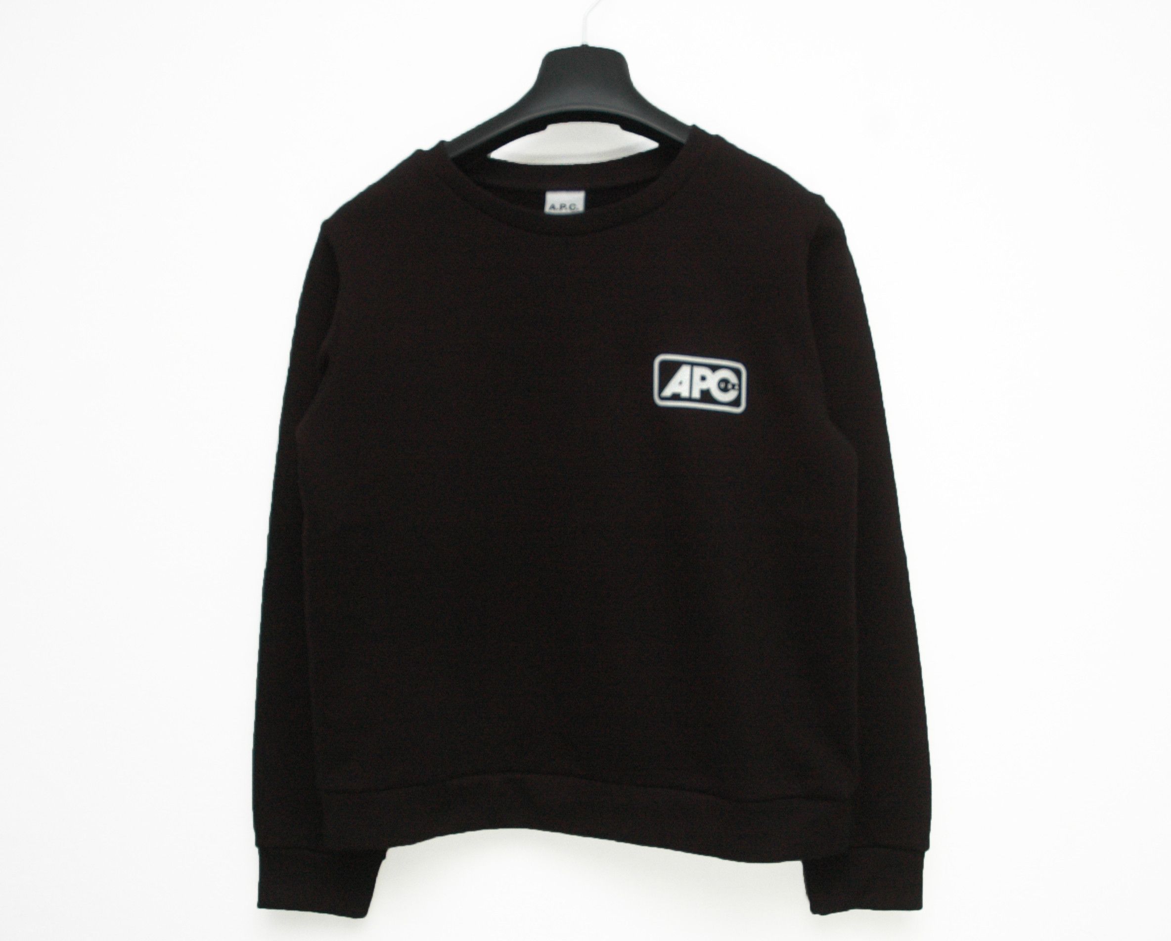 A.P.C. A.P.C. Made in USA Black Sweatshirt Size M / US 6-8 / IT 42-44 - 2 Thumbnail