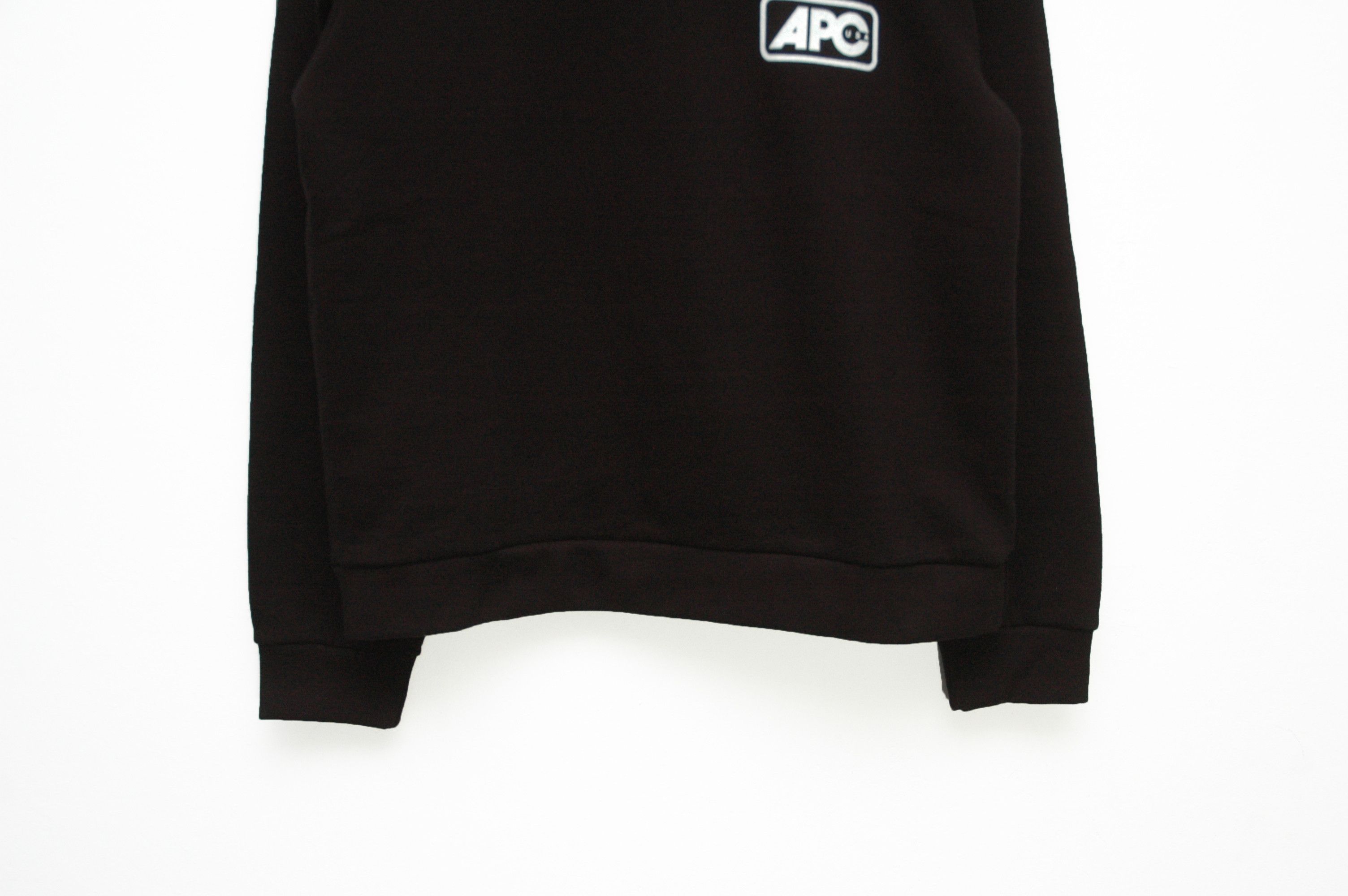 A.P.C. A.P.C. Made in USA Black Sweatshirt Size M / US 6-8 / IT 42-44 - 3 Thumbnail