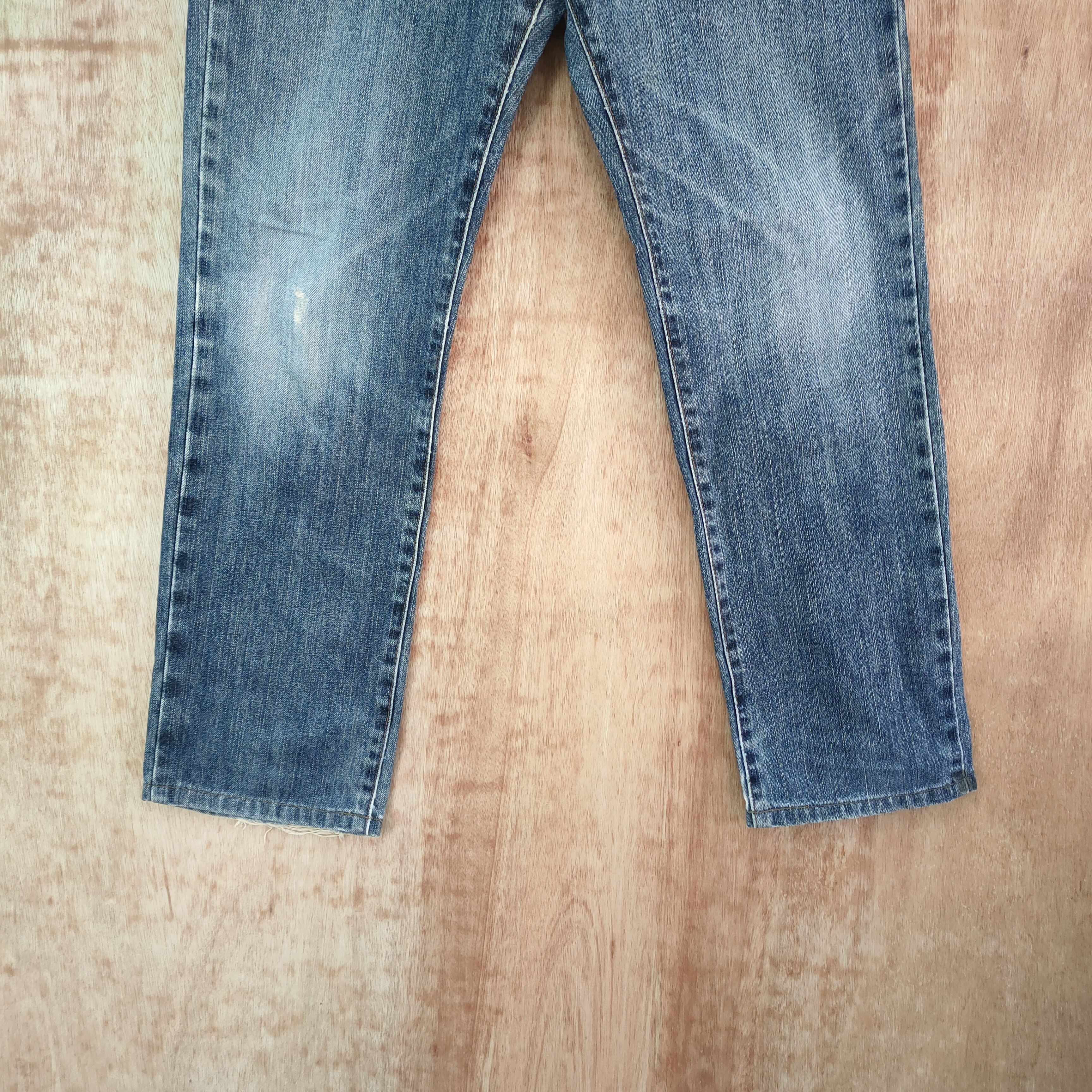VINTAGE EDWIN FADED DENIM JEANS PANTS