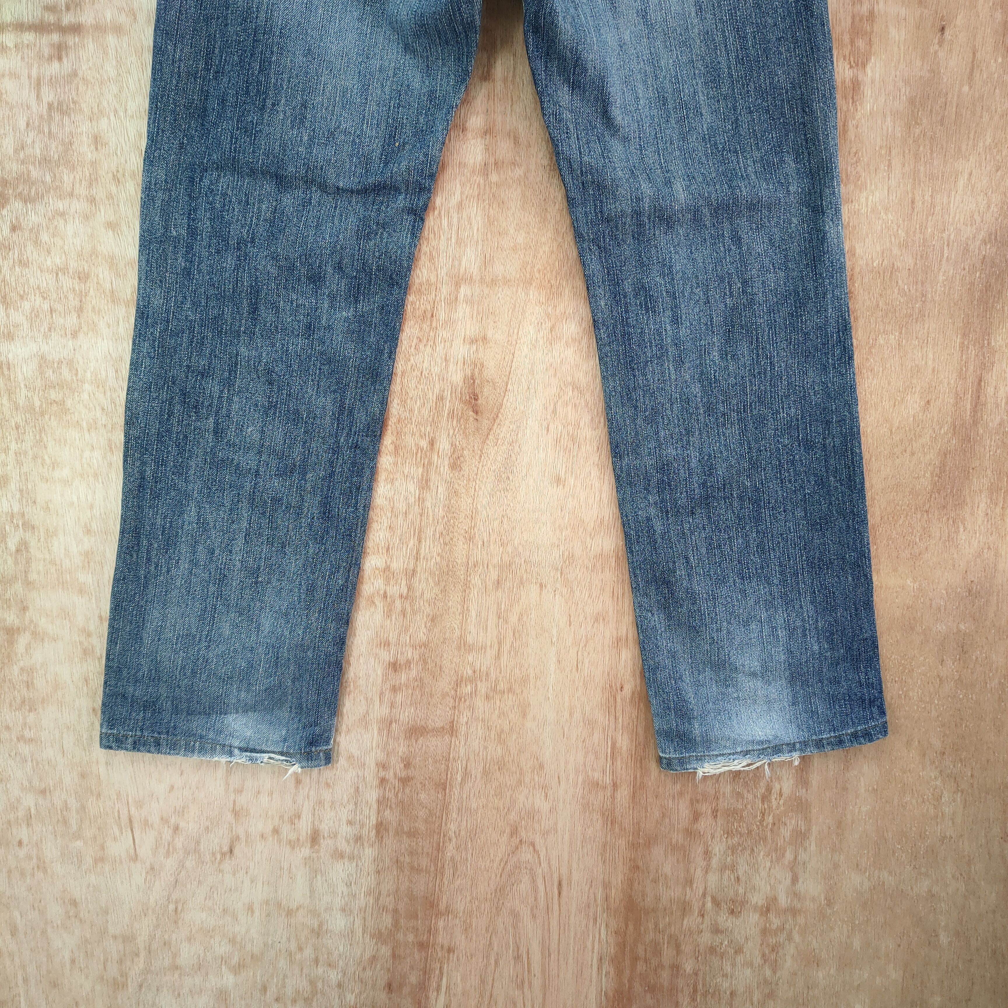 VINTAGE EDWIN FADED DENIM JEANS PANTS