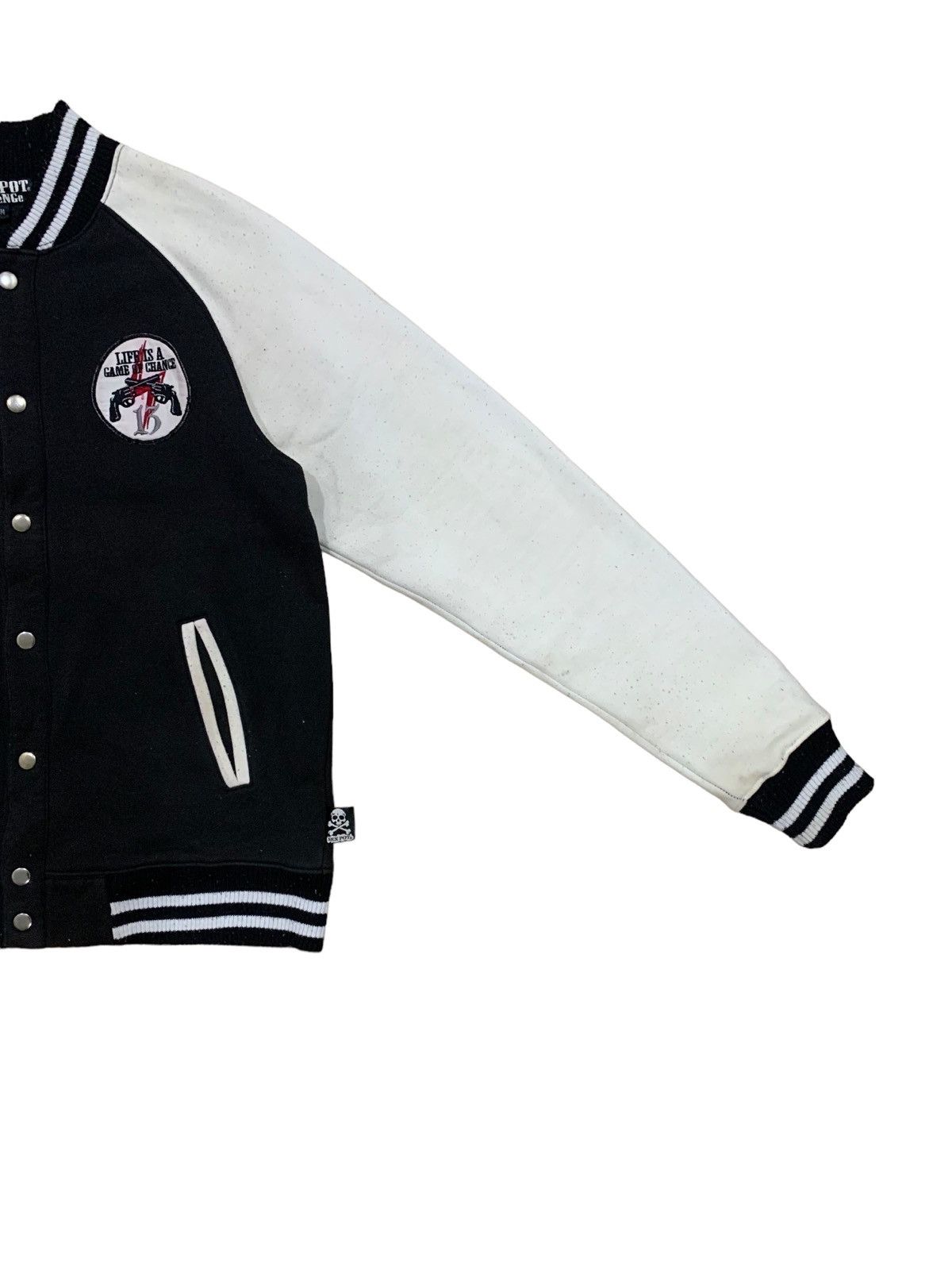 If Six Was Nine × Le Grande Bleu (L.G.B.) × Seditionaries Sex Pot Revenge Anti Police Varsity Jacket Size US M / EU 48-50 / 2 - 6 Thumbnail