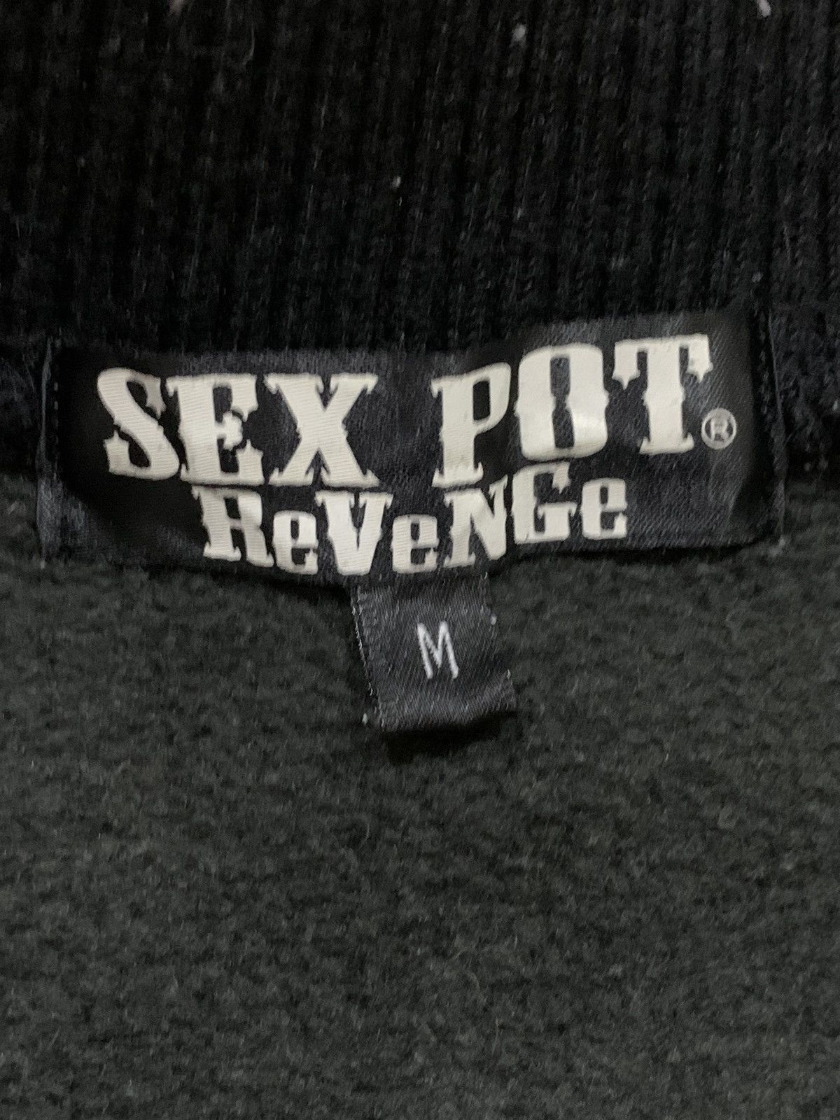 If Six Was Nine × Le Grande Bleu (L.G.B.) × Seditionaries Sex Pot Revenge Anti Police Varsity Jacket Size US M / EU 48-50 / 2 - 11 Thumbnail