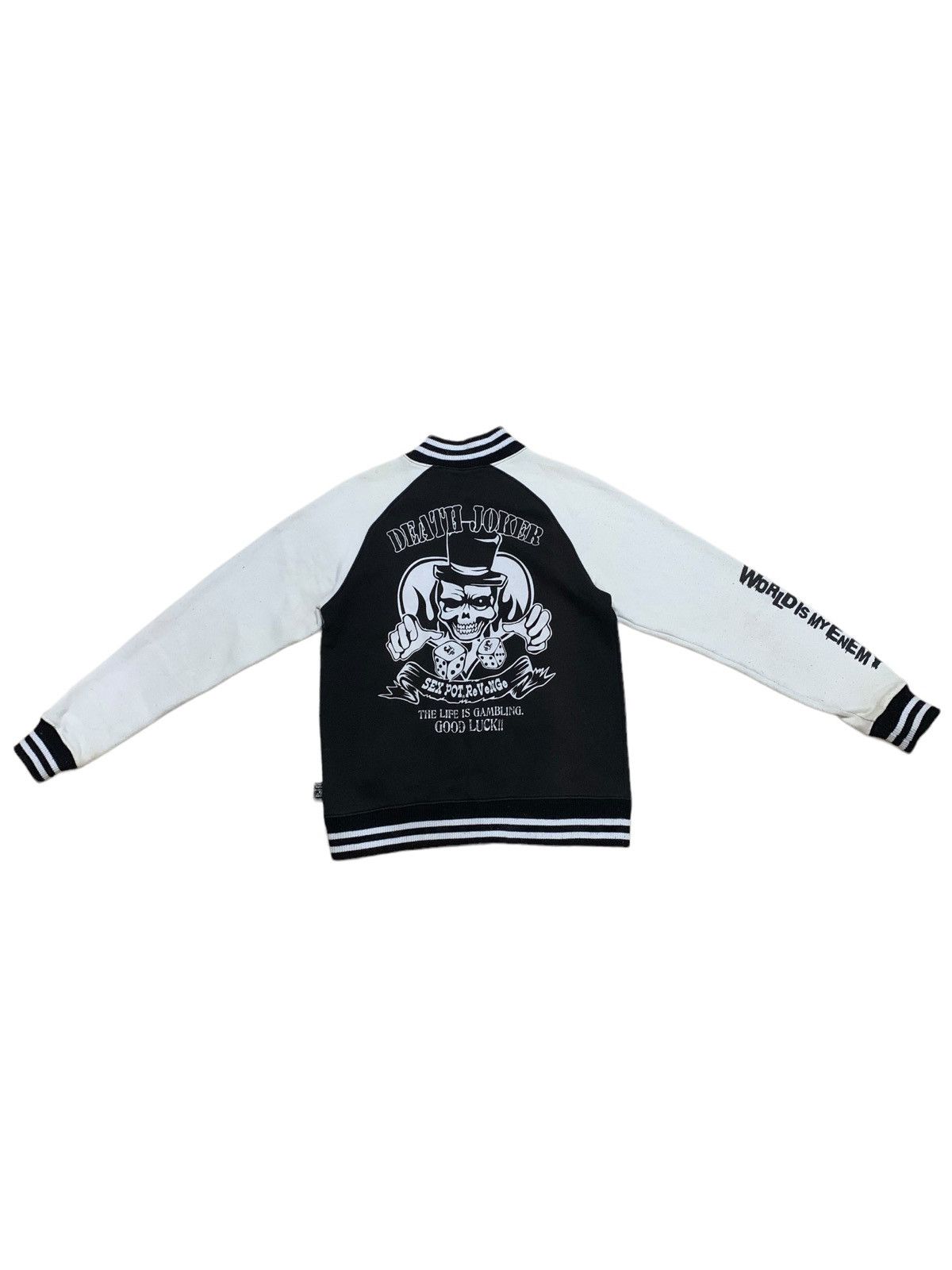 If Six Was Nine × Le Grande Bleu (L.G.B.) × Seditionaries Sex Pot Revenge Anti Police Varsity Jacket Size US M / EU 48-50 / 2 - 1 Thumbnail